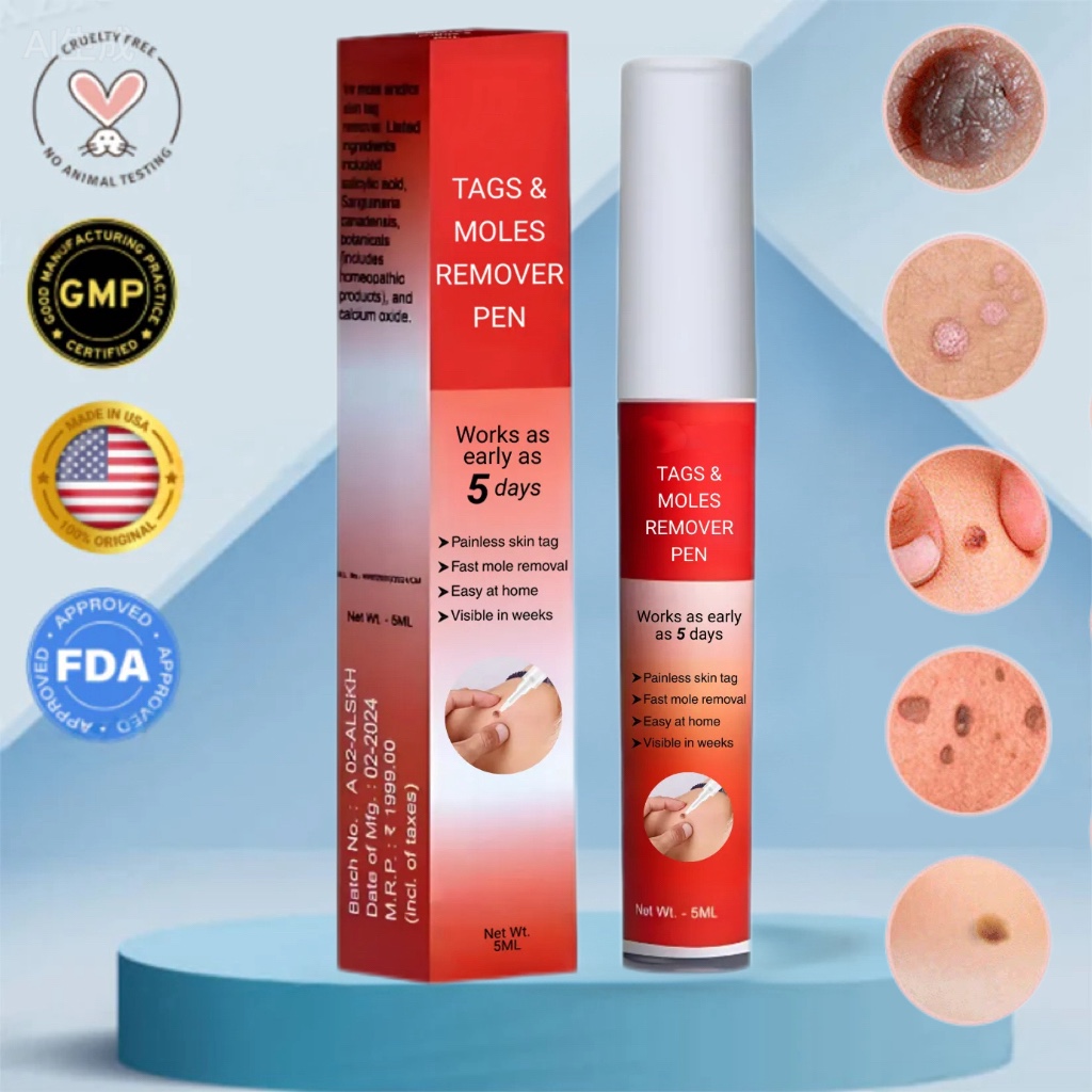 🔥Buy 1 Get 1 Free🔥Tags & Moles Remover Pen–No Blades, No Pain!