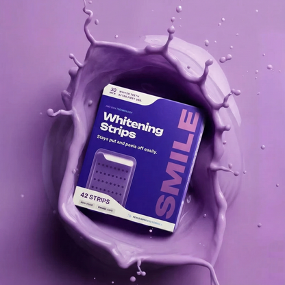 Broochtin™ Purple Tooth Whitening Strips