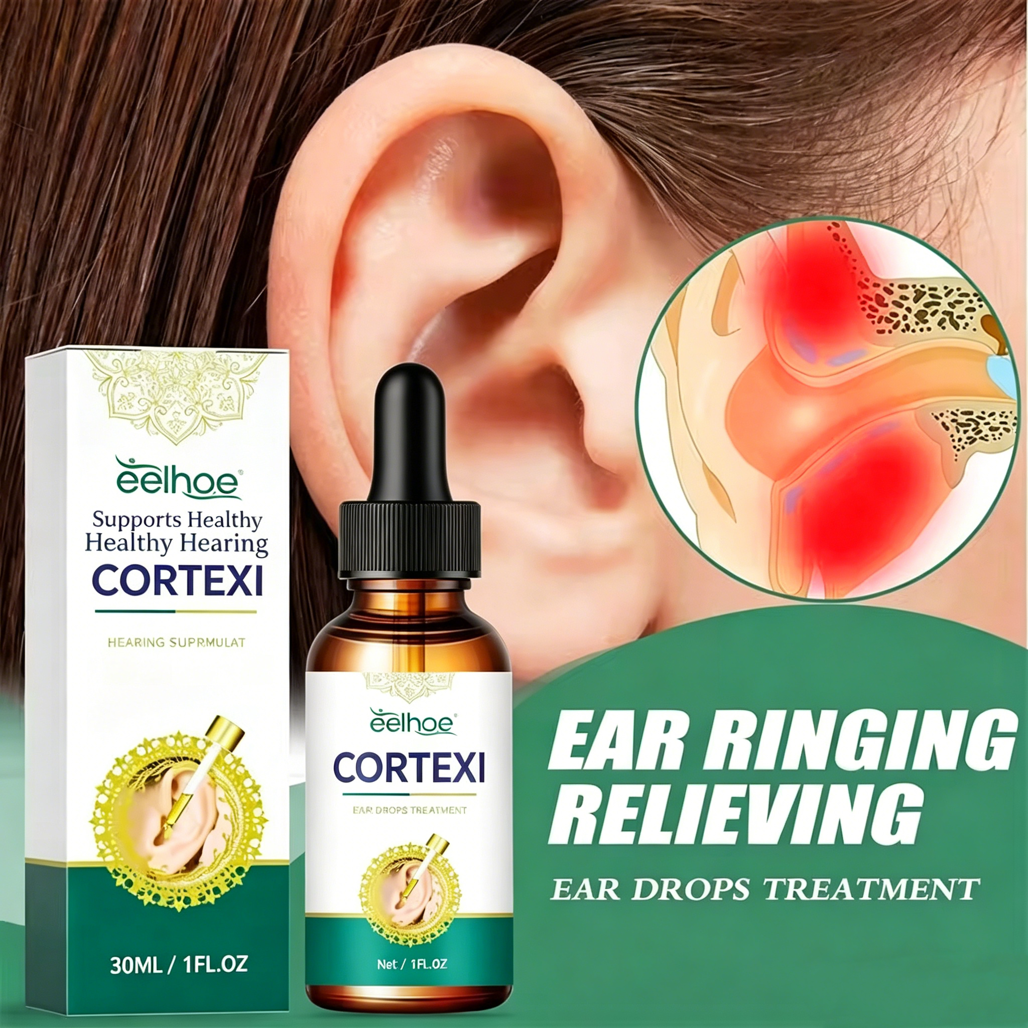🌿Ear Care Drops🌿 – Gentle Cleansing & Soothing Relief for Healthy Ears 