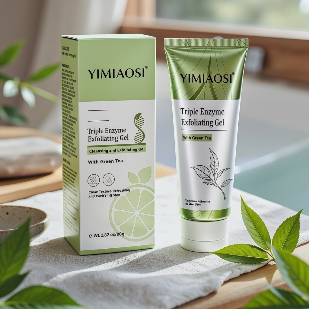 Green Tea Triple Enzyme Peeling Gel – Gently Removes Dead Skin Cells for Brighter, Smoother Skin