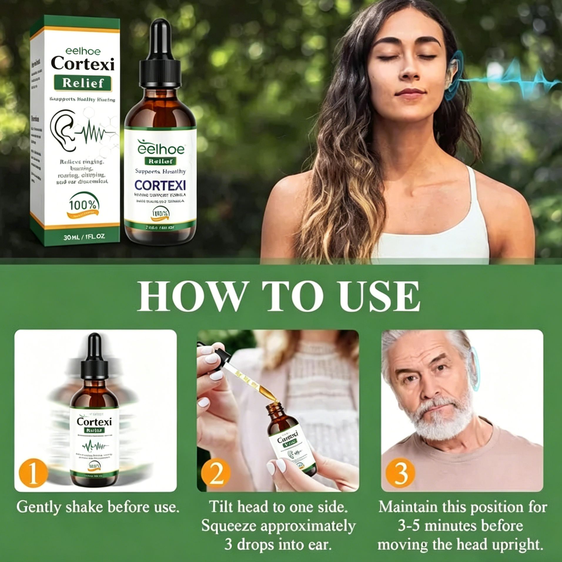🌿Ear Care Drops🌿 – Gentle Cleansing & Soothing Relief for Healthy Ears 