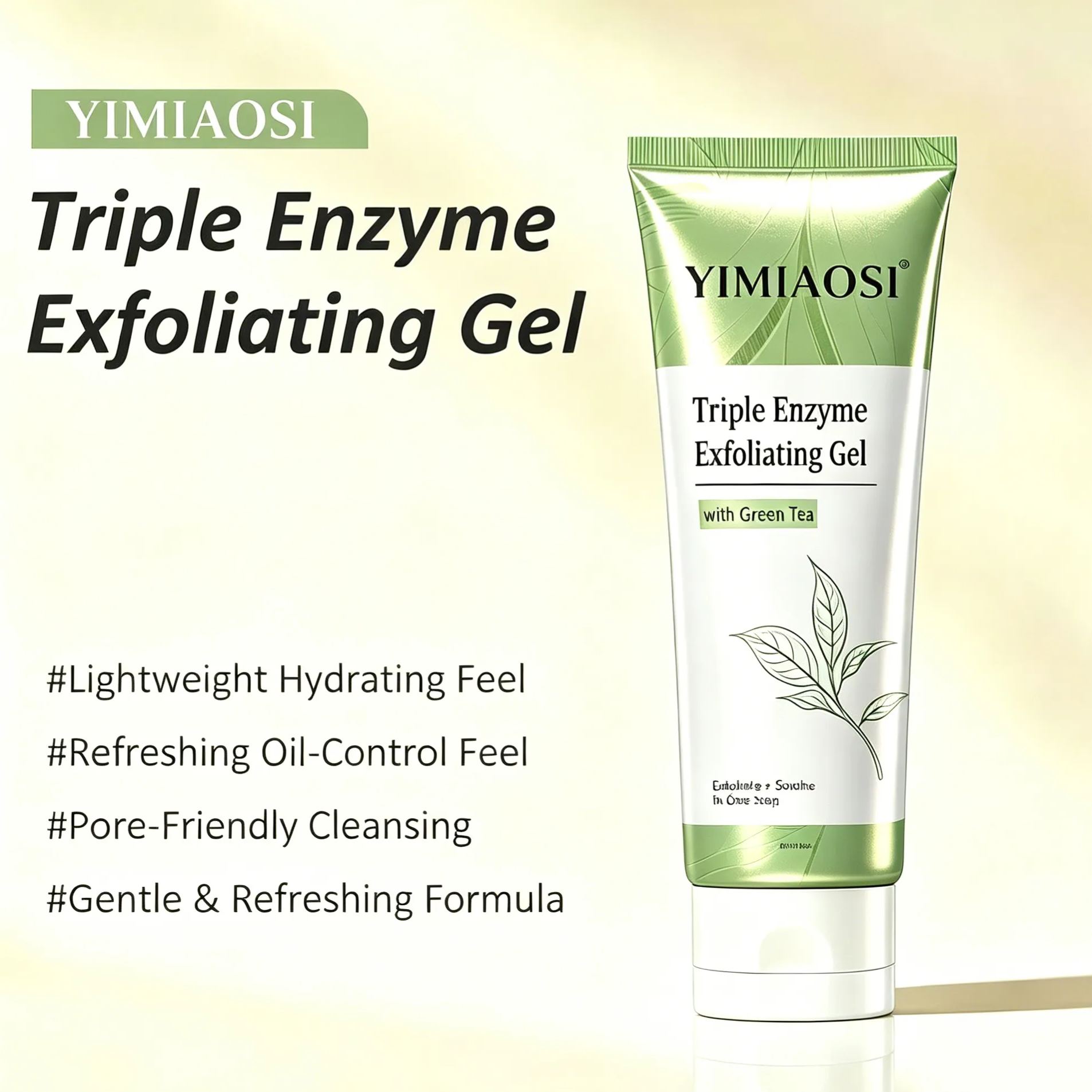 Green Tea Triple Enzyme Peeling Gel