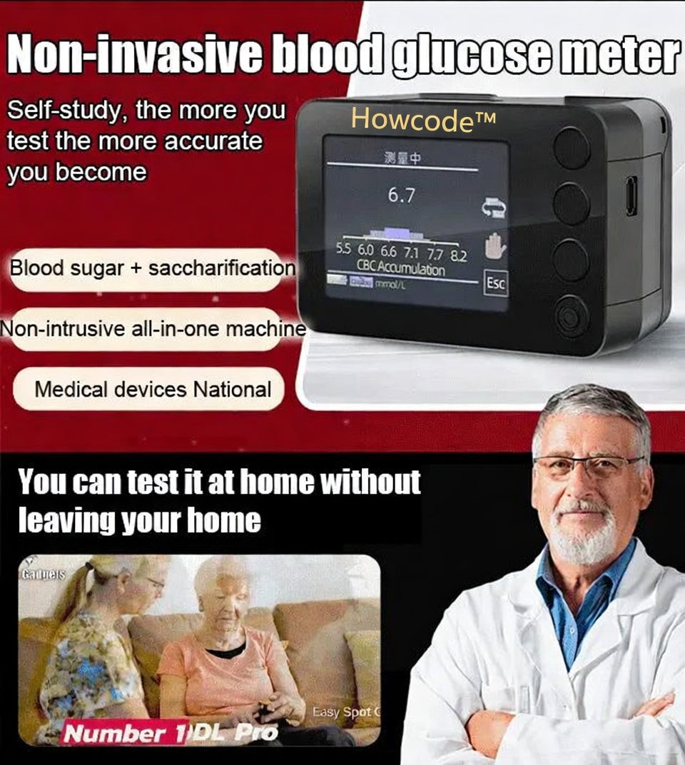 Advanced Non-Invasive At-Home Glucose Monitor