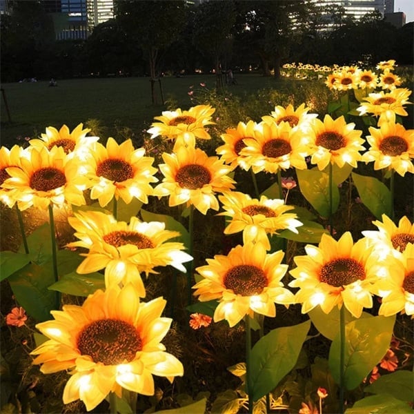 🌻2025 Spring Hot Sale🔥🔥Waterproof Solar Sunflower Light