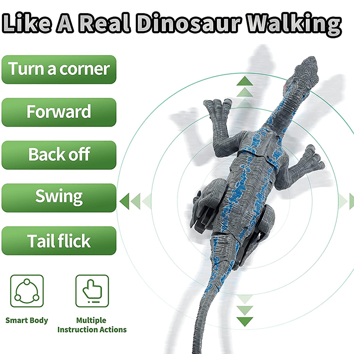 2023 Optimal Children Gifts Realistic Remote Control Dinosaurs(Buy 2 Free Shipping)