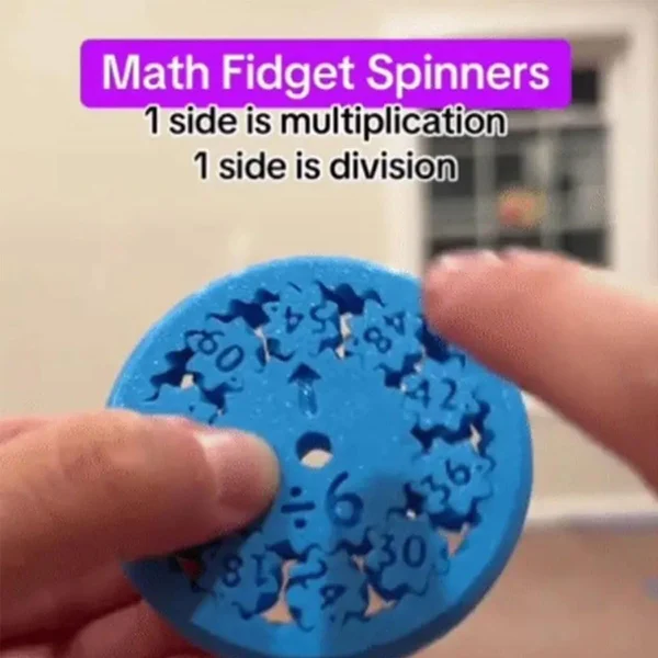 🎁Math Facts Fidget Spinners