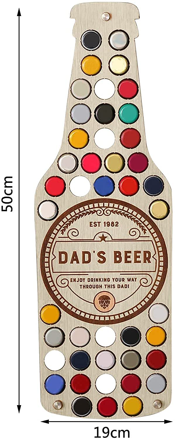 🎁The Best Father's Day Gift🎁 - Beer cap bottle shape wall hanging