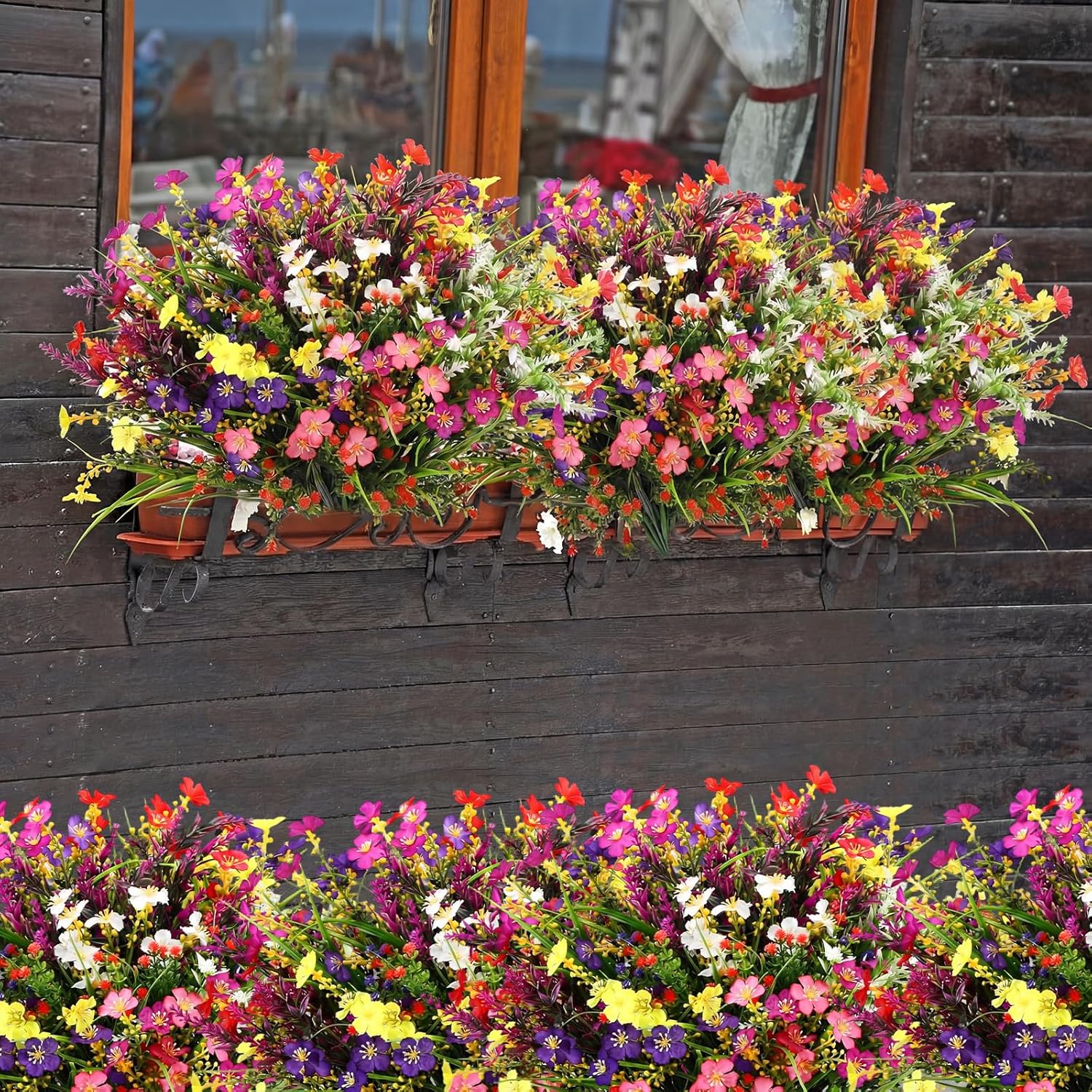 💥2026 Upgraded high-grade material 💐UV Resistant Faux Silk Wildflowers