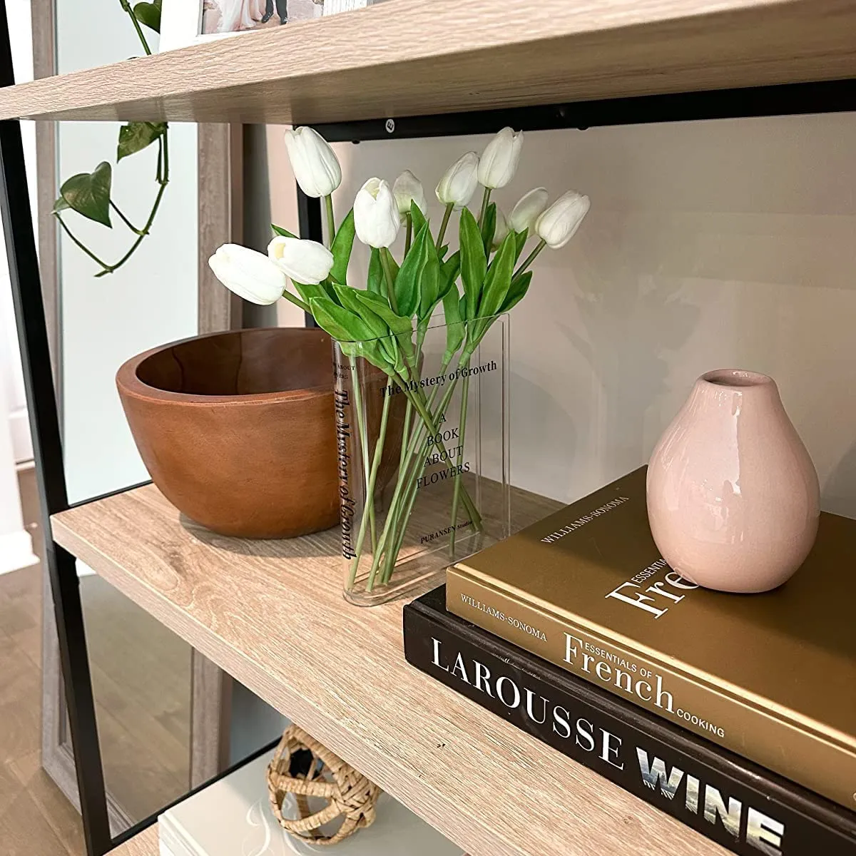 🔥Christmas Sale 50% OFF LAST DAY🔥Books About Flowers - Book Vase