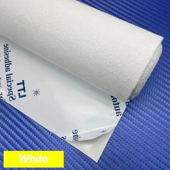 Microfiber Suede Fabric self Adhesive car Wrapping Film Imitation Leat