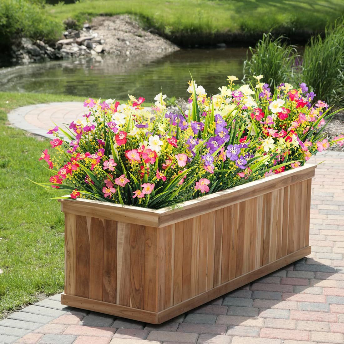 💥2026 Upgraded high-grade material 💐UV Resistant Faux Silk Wildflowers