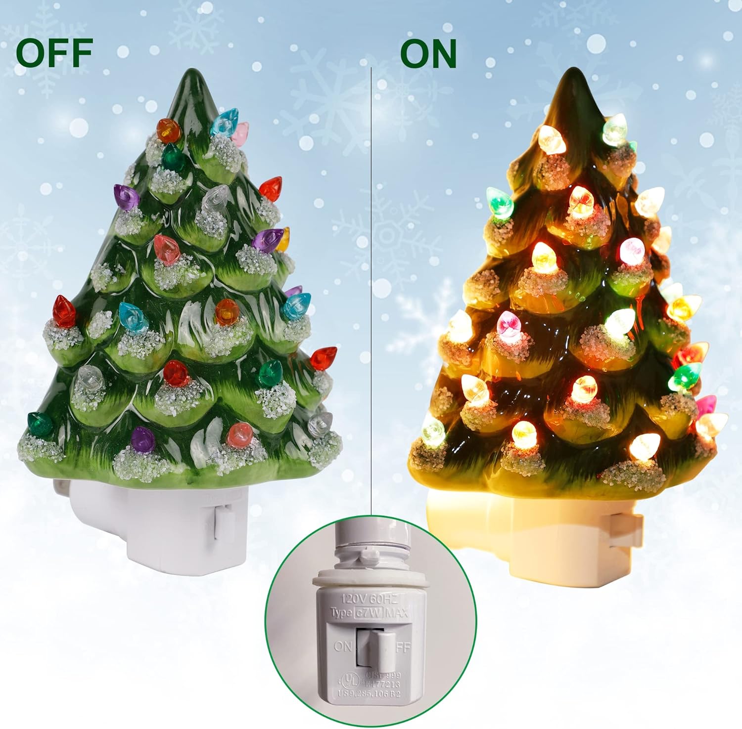 🎄Christmas Sales 46% 🎄2024 Christmas Tree Night Light(Buy many offer)