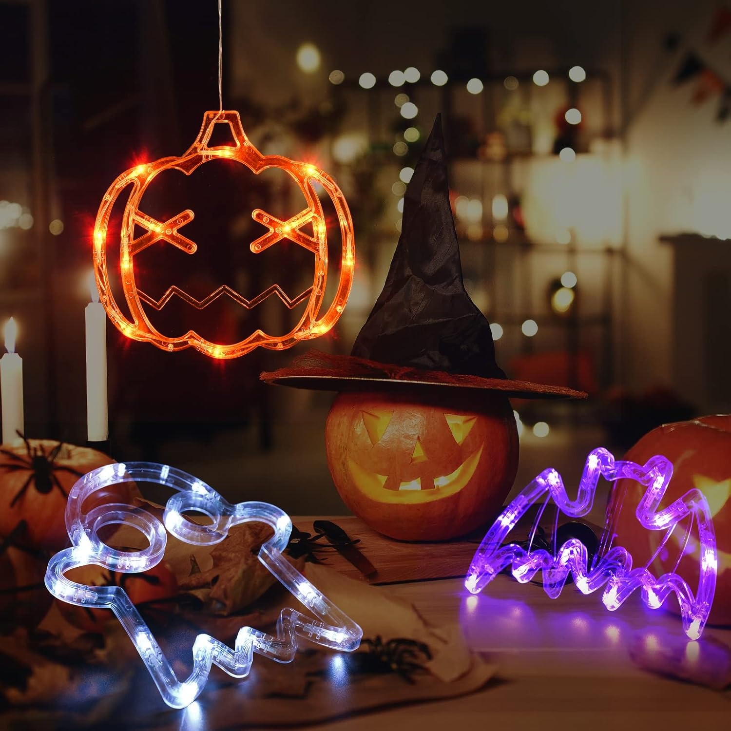 Halloween PRE-SALE 40%OFF NOW🎄Halloween Window Hanging Lights