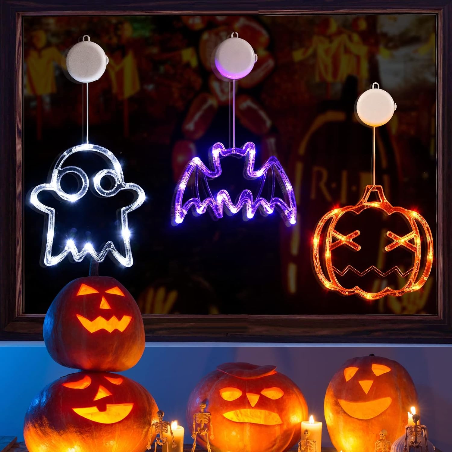 Halloween PRE-SALE 40%OFF NOW🎄Halloween Window Hanging Lights