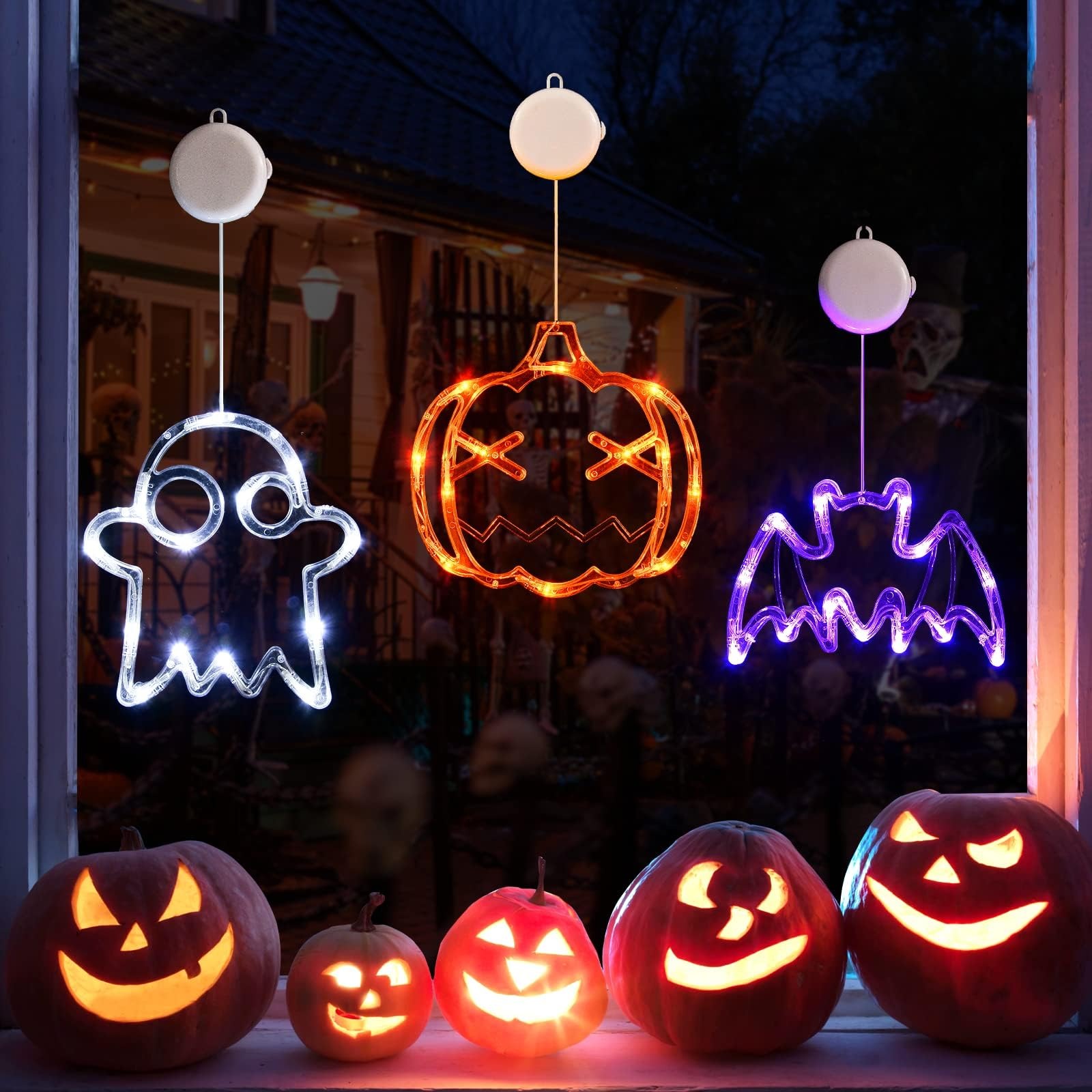 Halloween PRE-SALE 40%OFF NOW🎄Halloween Window Hanging Lights