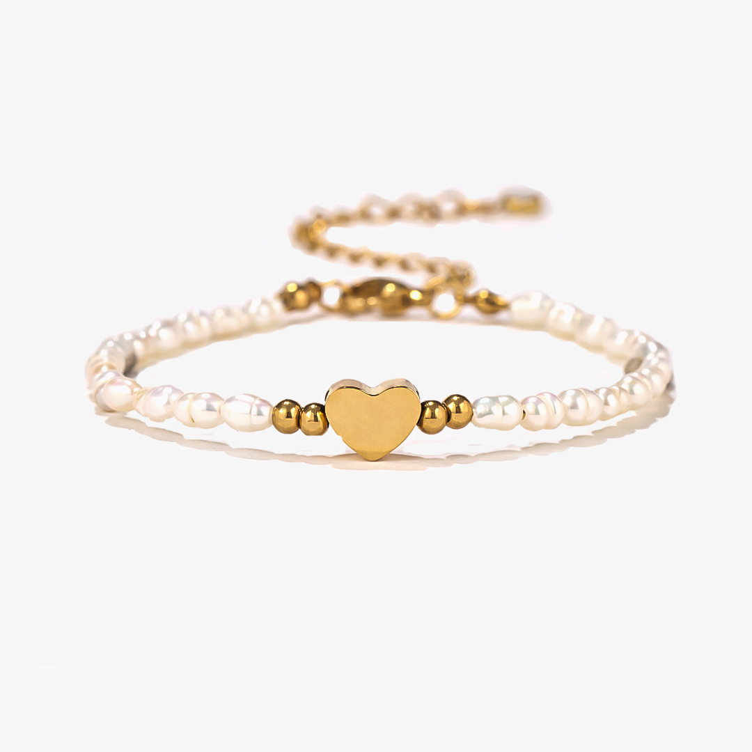 Loss Of Father Memorial Heart Bracelet