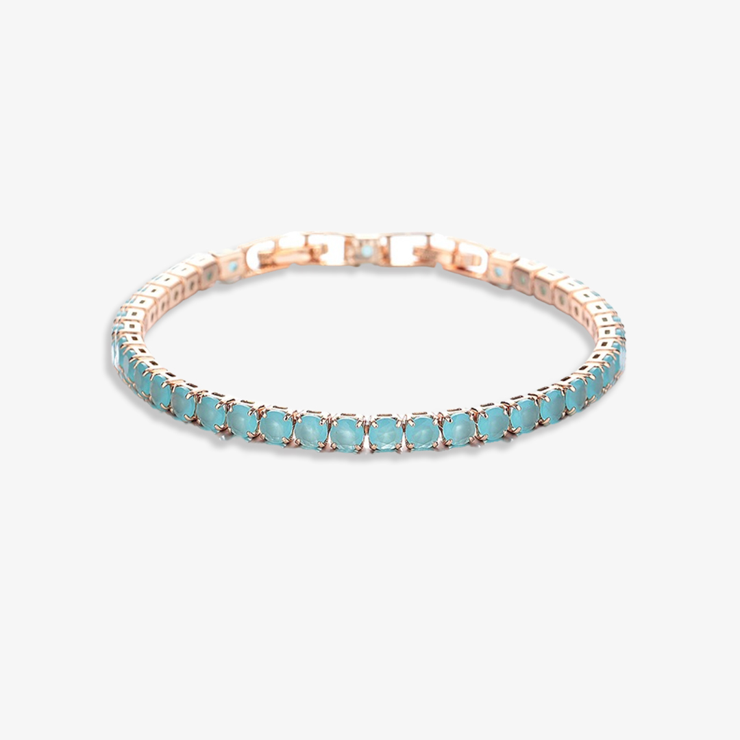 Ovarian Cancer Awareness Tennis Bracelet