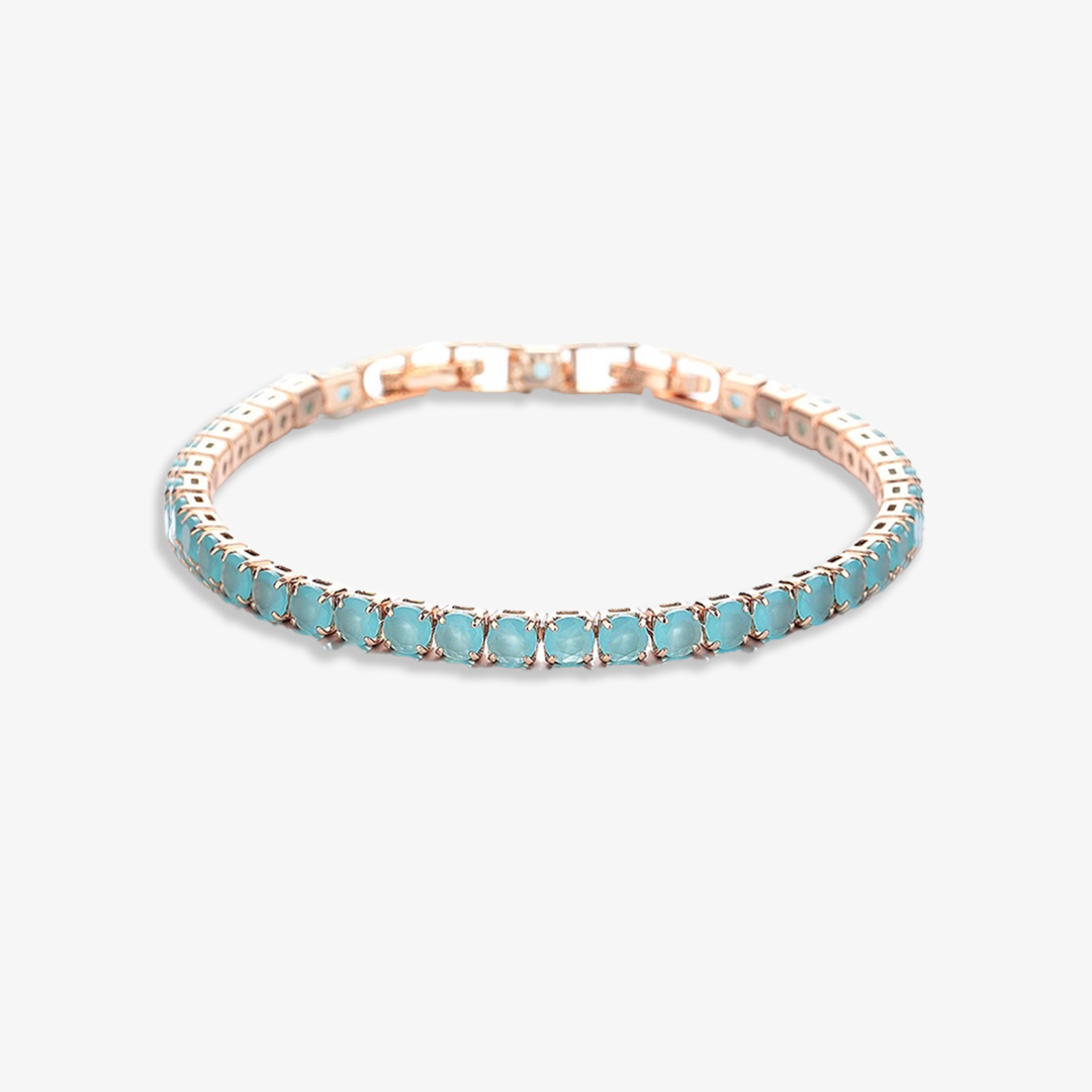 Ovarian Cancer Awareness Tennis Bracelet