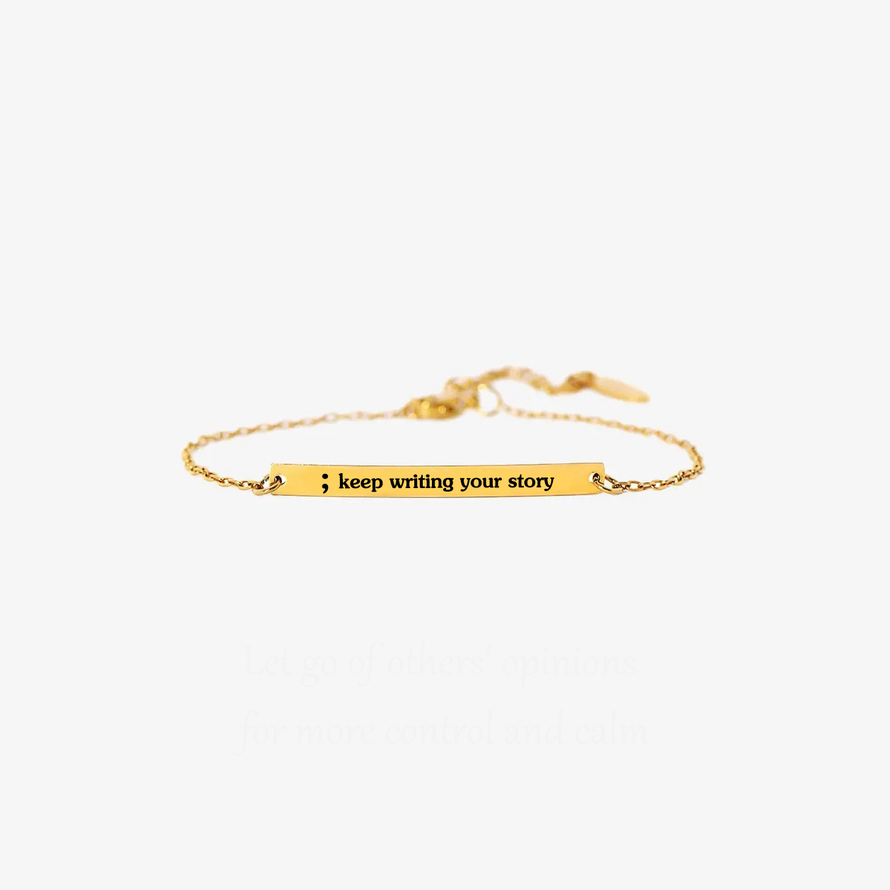 Suicide Prevention Awareness Engraved bracelet