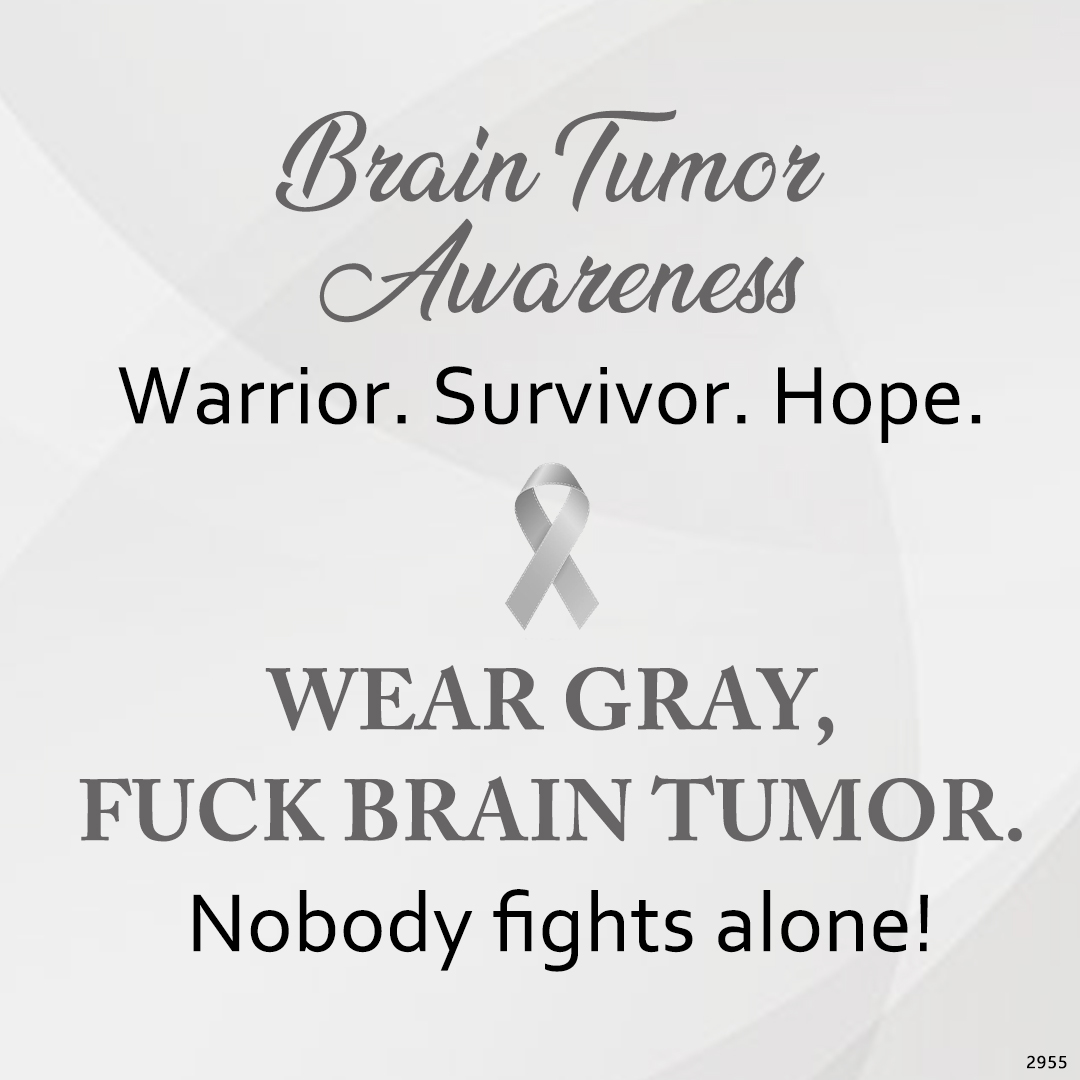 Brain Tumor Awareness-Gray & White Round Diamond Bracelet
