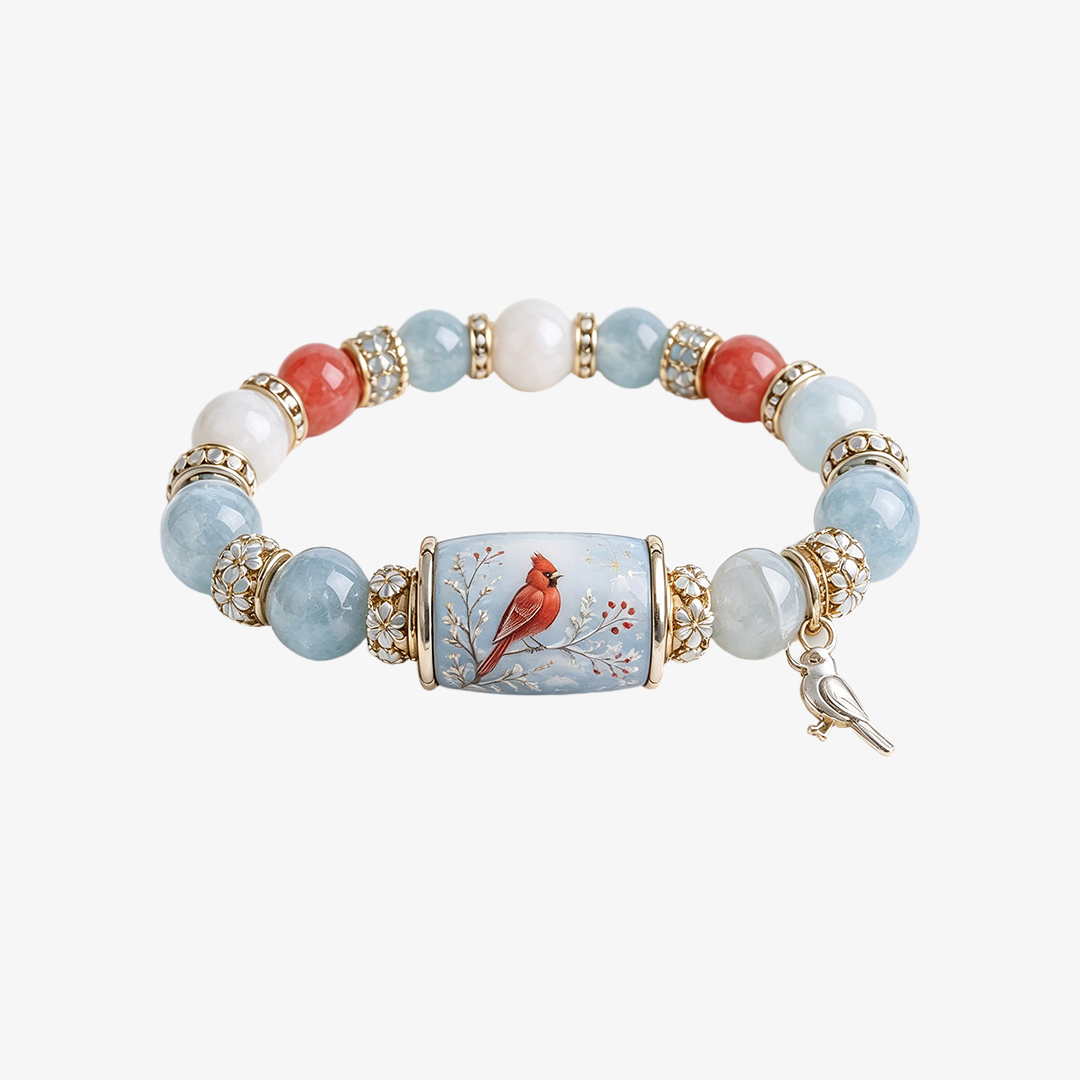 Heaven's Messenger Cardinal Bracelet