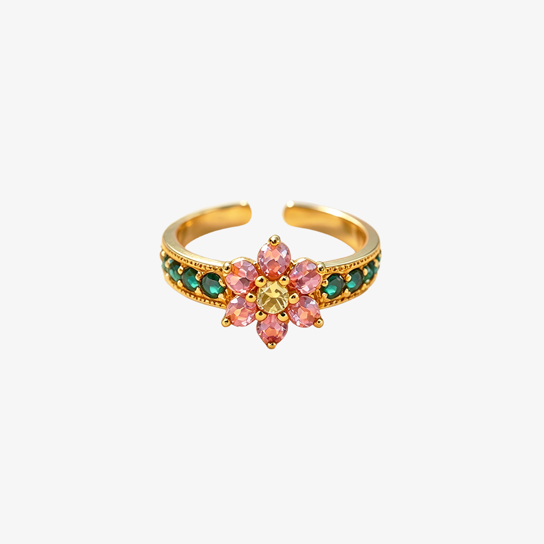 Fuck It and Begin Again Lotus Ring