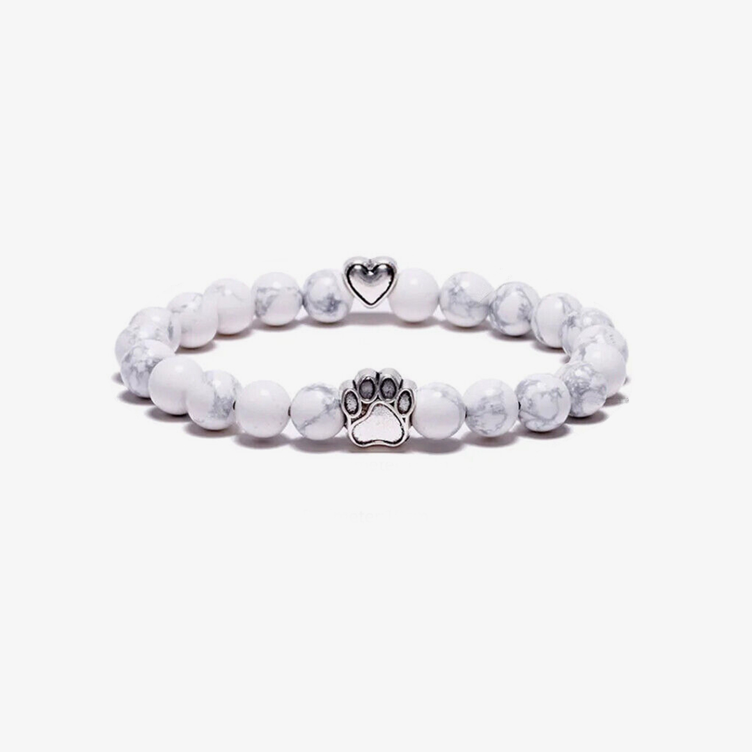 In Honor Of Your Beloved Furbaby Memorial Bead Bracelet