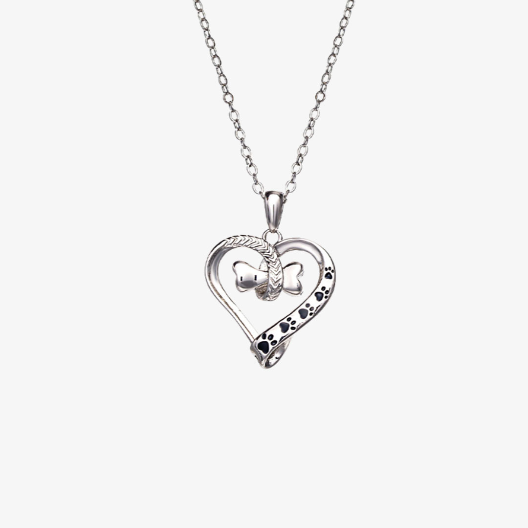 My Four-legged Angel is Always Near By Necklace