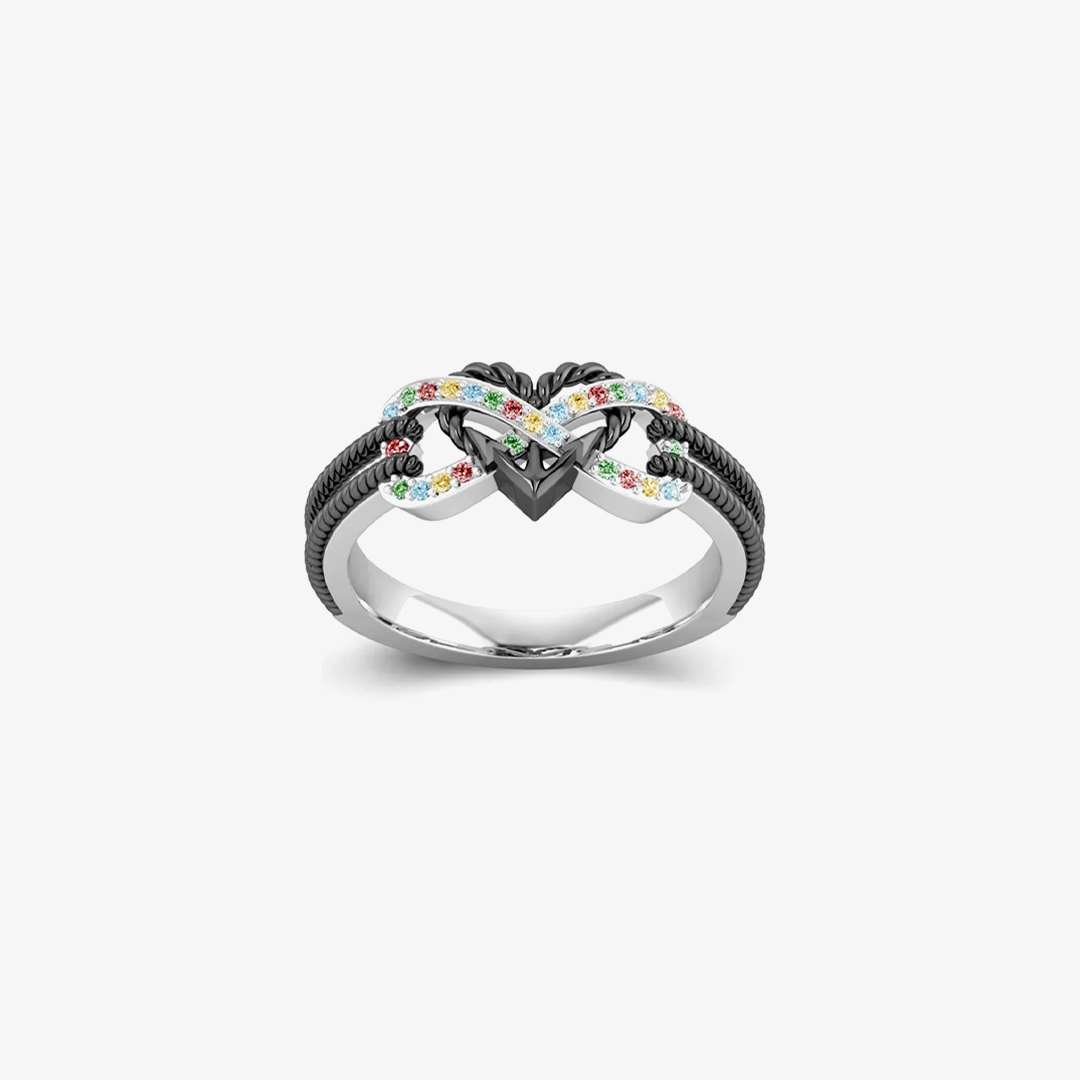 Strength in Every Star Infinity Anchor Promise Ring