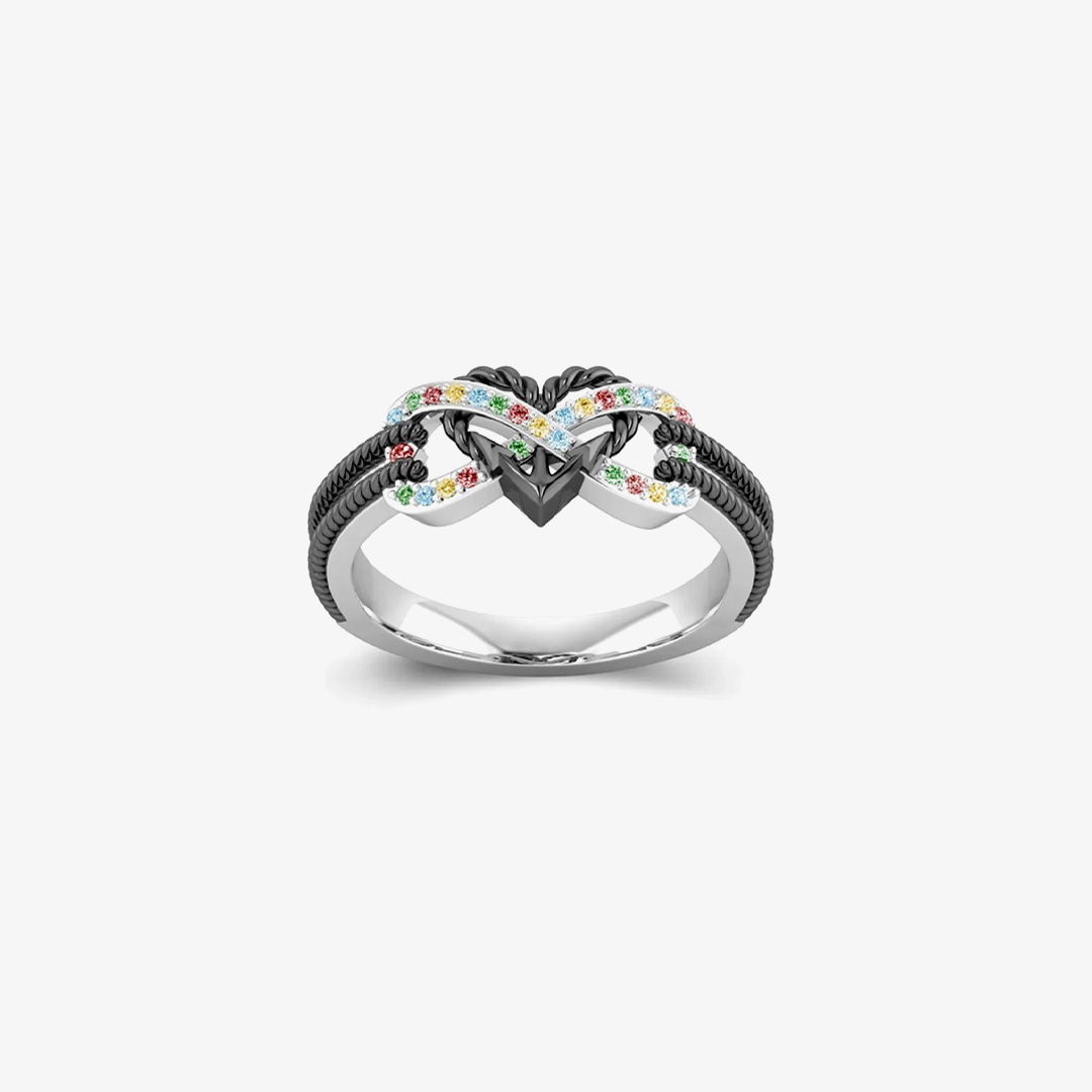 Strength in Every Star Infinity Anchor Promise Ring