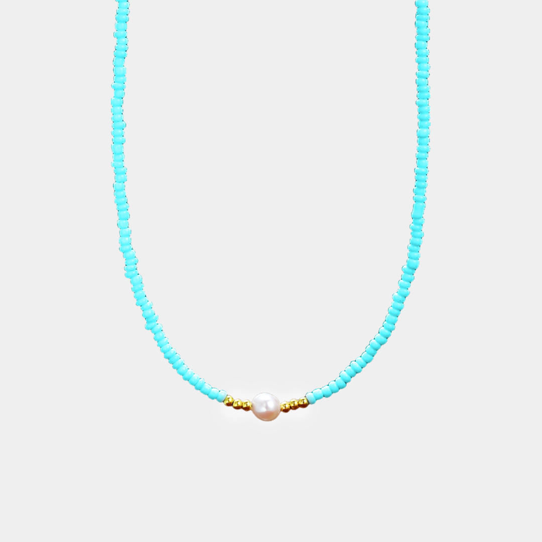 To My Beautiful Granddaughter - I am so proud of you freshwater pearl necklace