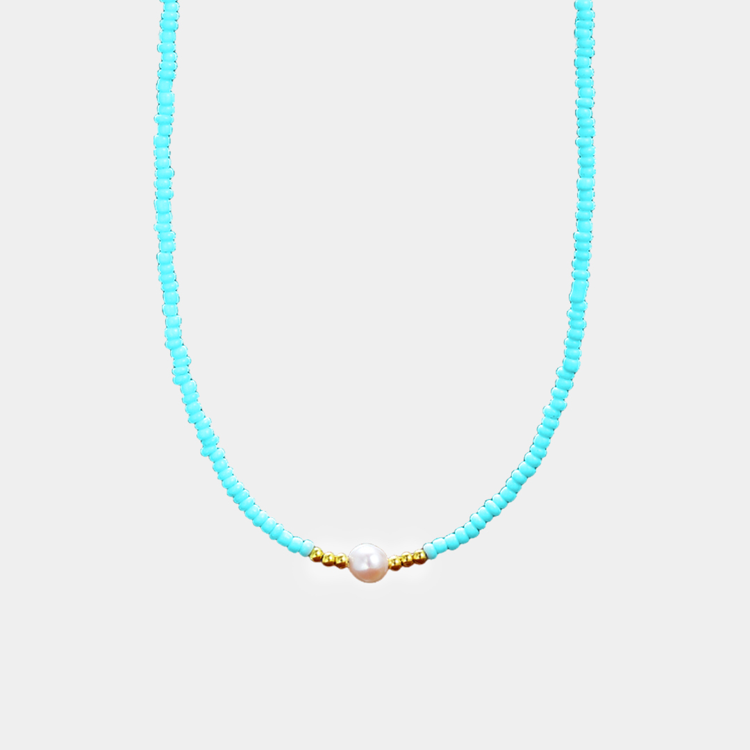 To My Beautiful Granddaughter - I am so proud of you freshwater pearl necklace
