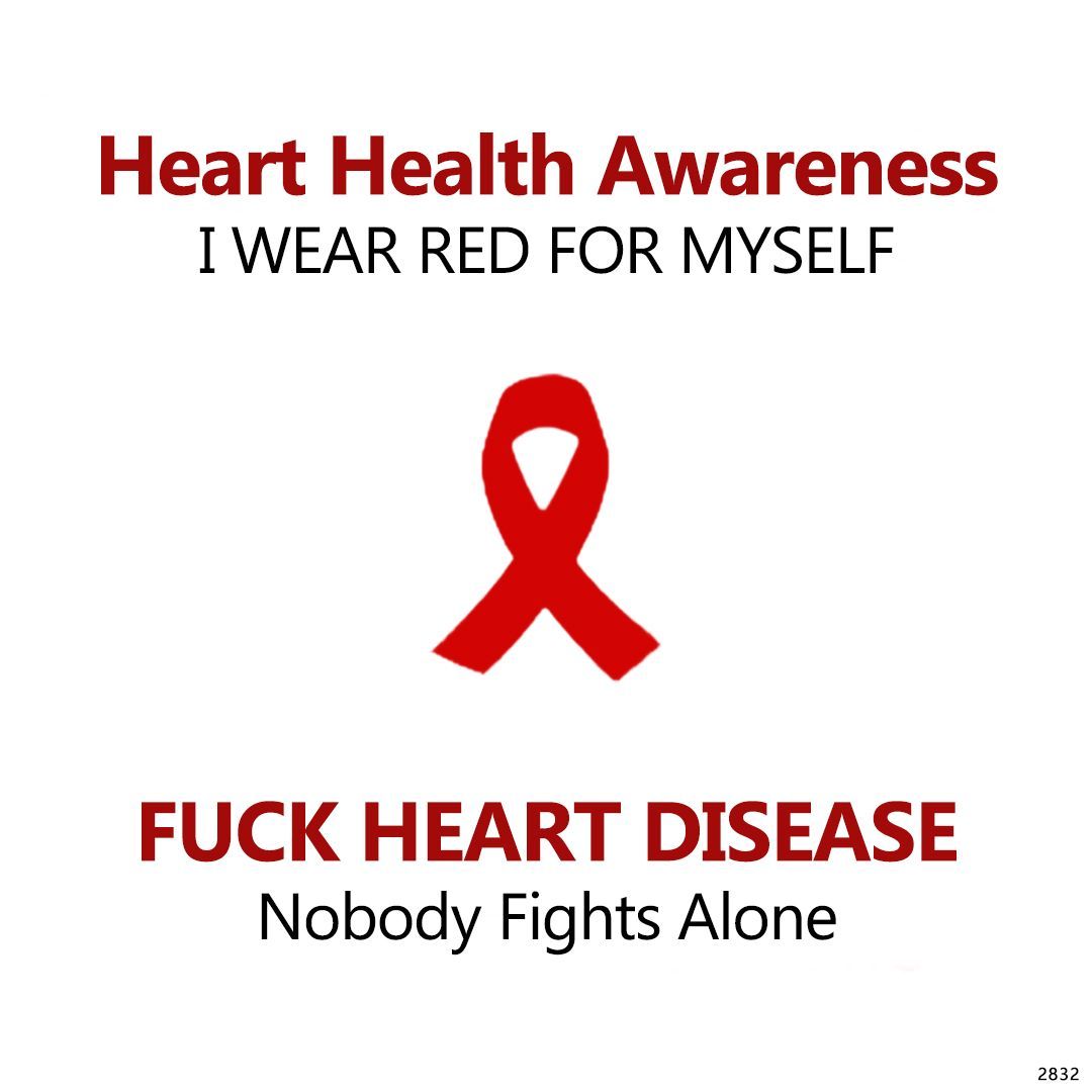 Heart Health Awareness-Red Heart Tennis Bracelet