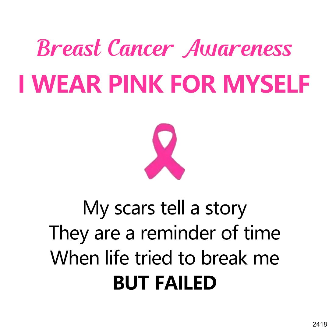 My Scars Tell A Story Pink Sparkle Diamond Ring