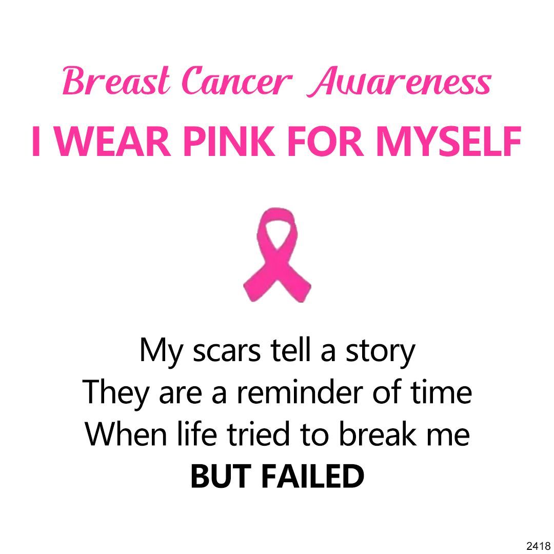 My Scars Tell A Story Pink Sparkle Diamond Ring