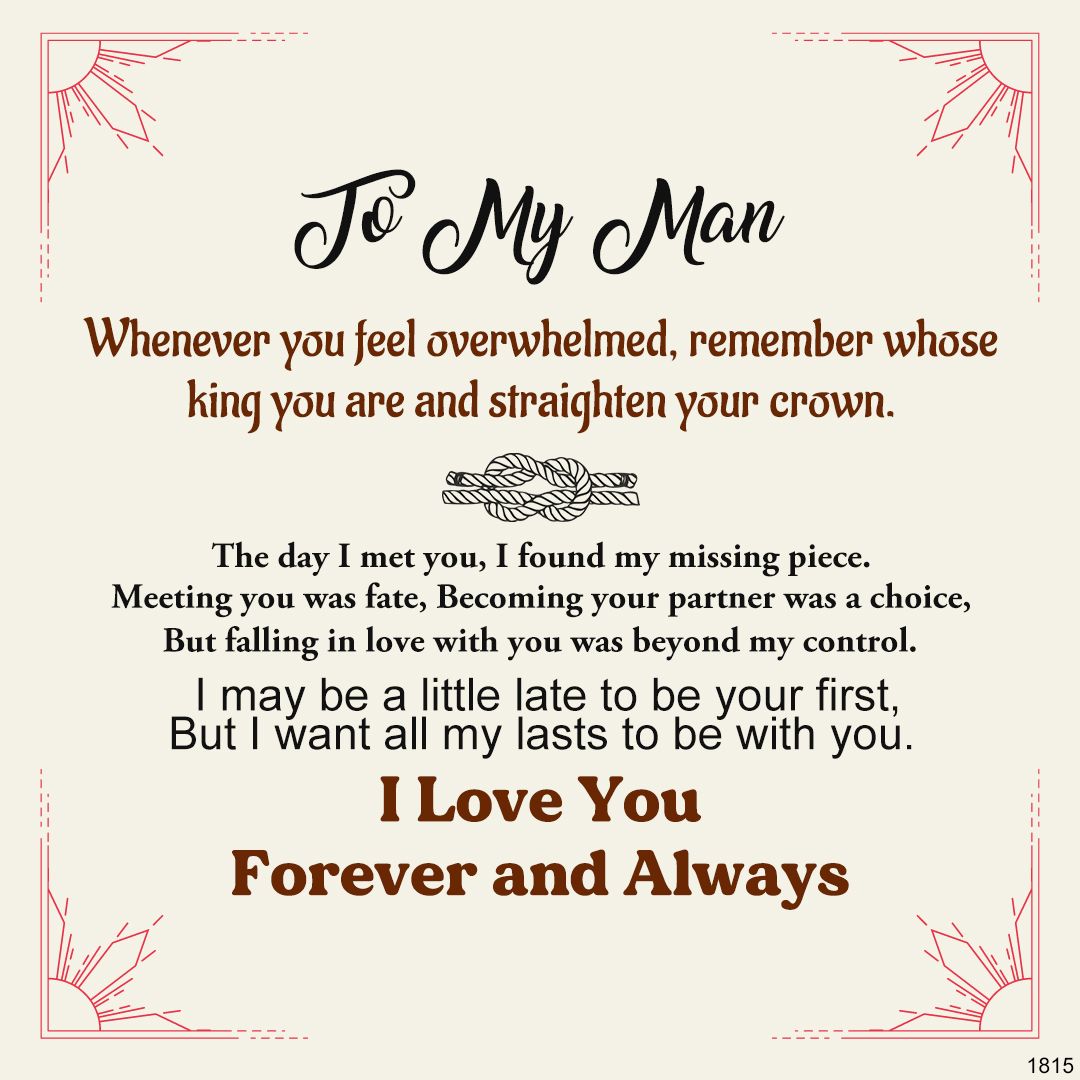 For Love - Remember Whose King You Are And Straighten Your Crown Infinity Bracelet