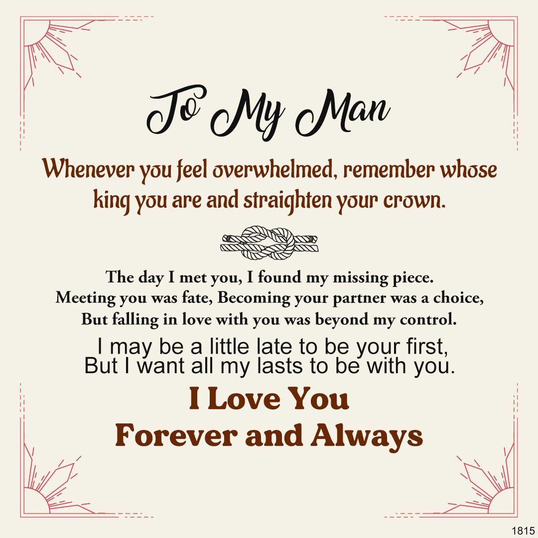 For Love - Remember Whose King You Are And Straighten Your Crown Infinity Bracelet