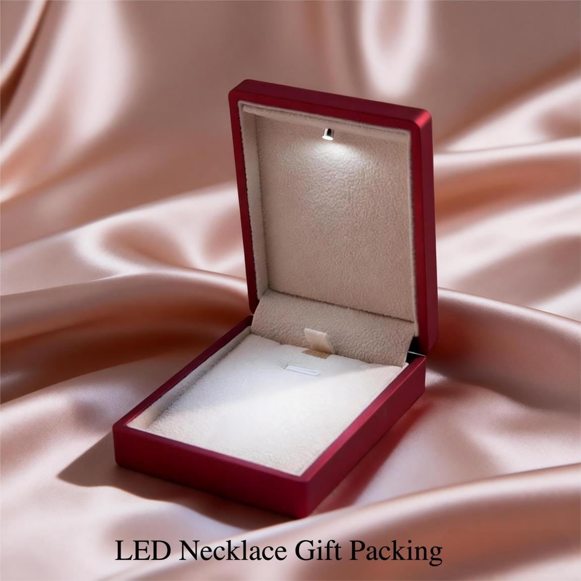 Breast Cancer Awareness-Pink Crushed Diamond Necklace