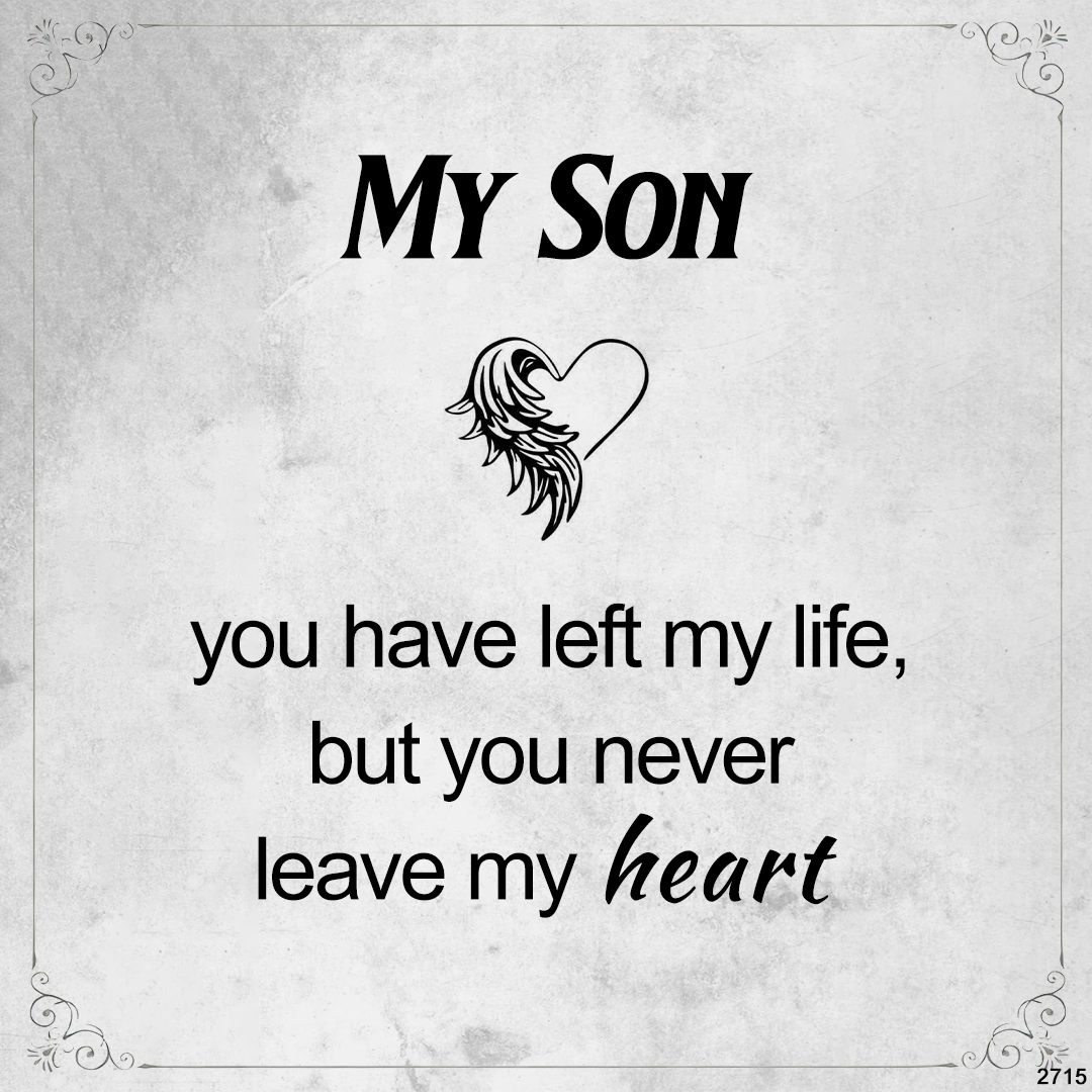 For Memorial -To my son Customized name diamond ring