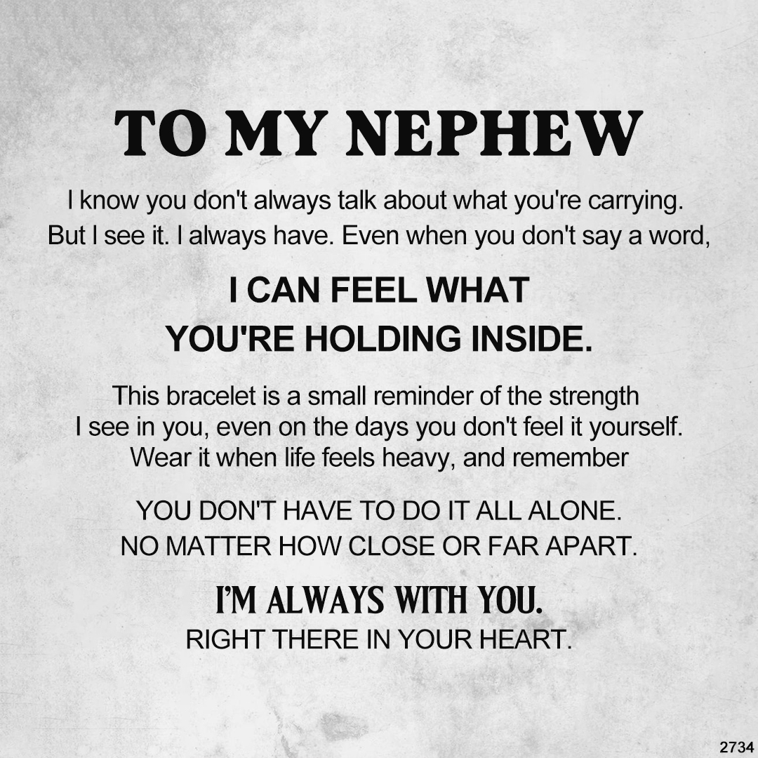 For Son - I'm Always With You Tiger Eye Protection Beaded Bracelet