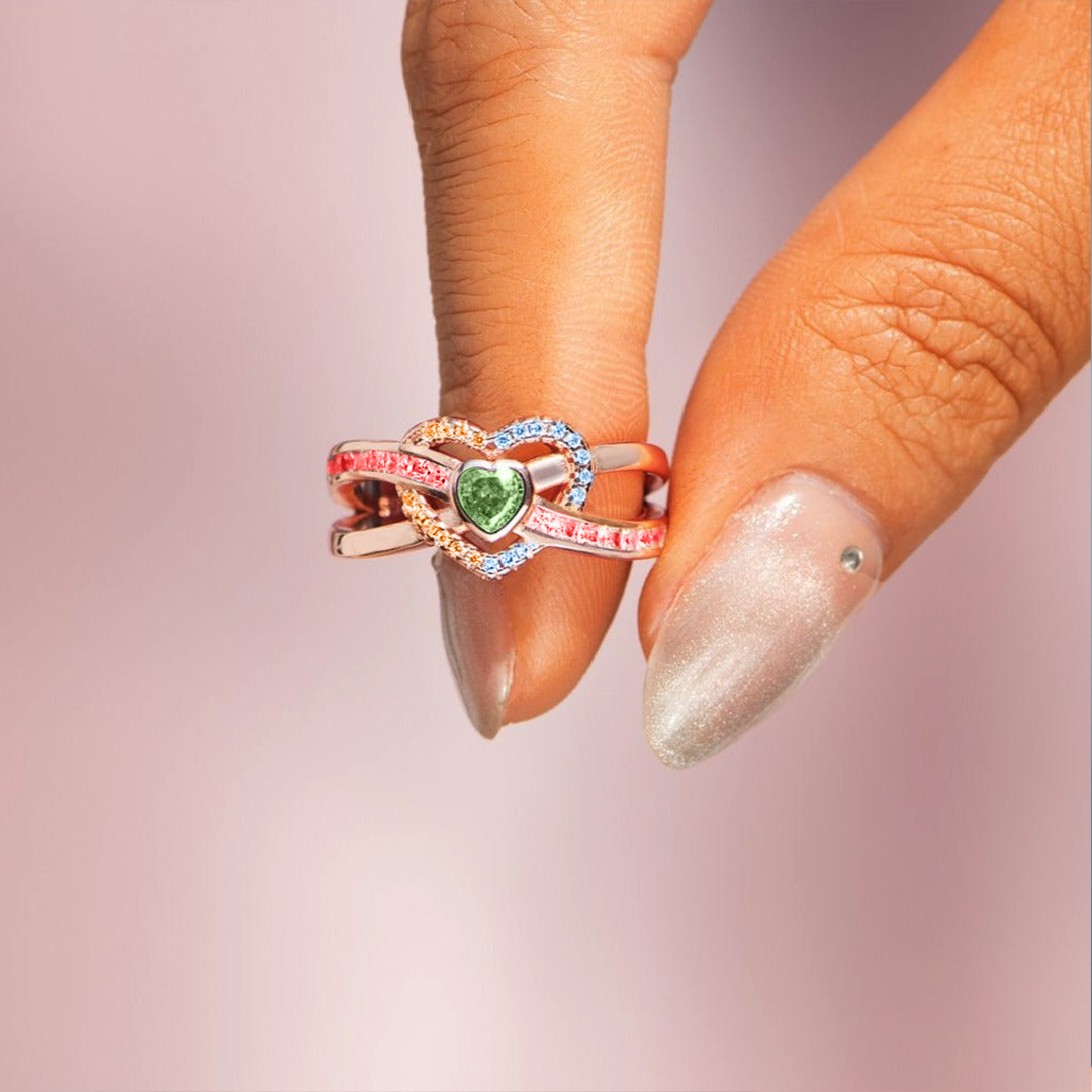 I WEAR MULTI-COLORED FOR MY STAR CHILD INFINITE LOVE RING
