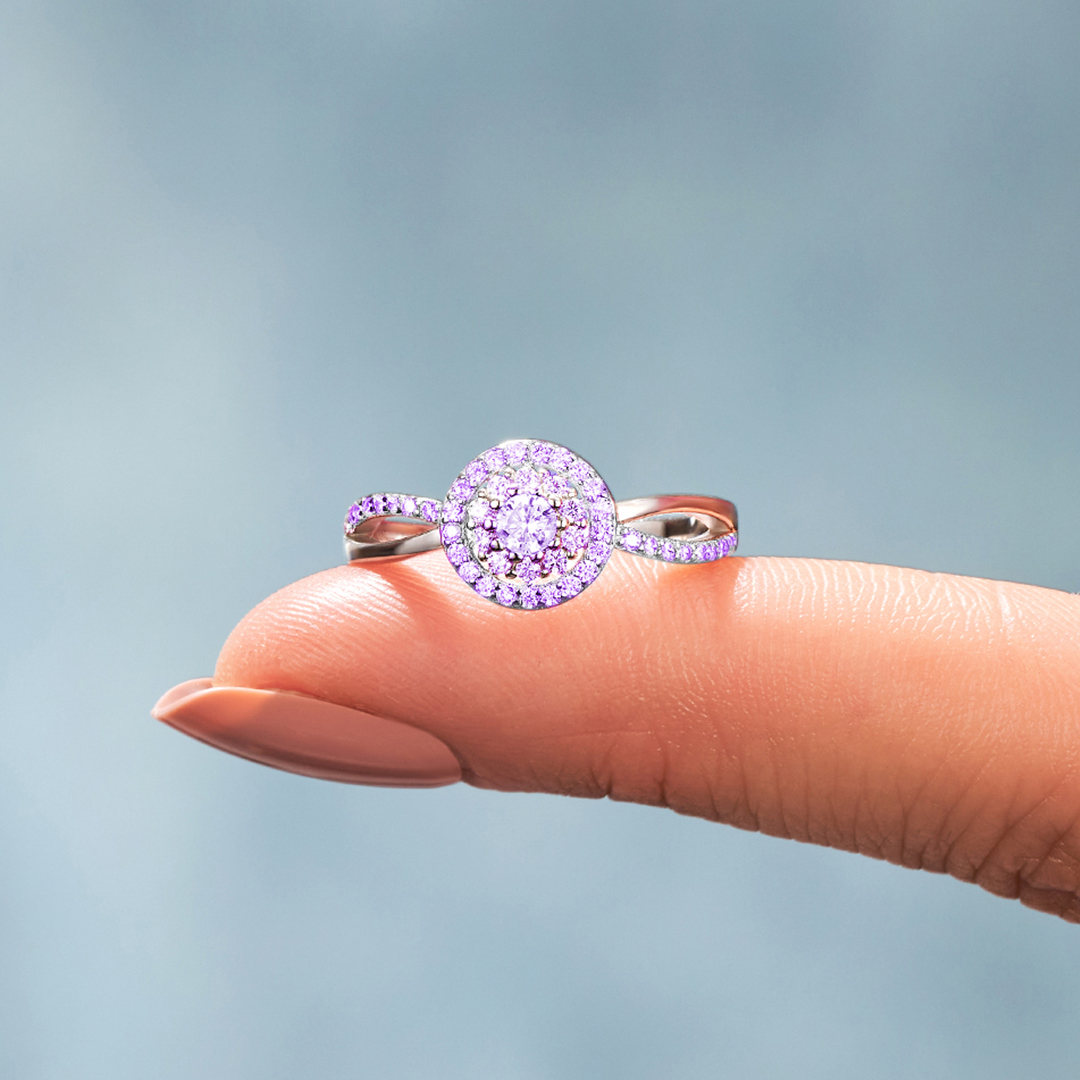 Alzheimer Dementia Awareness Circle Ring