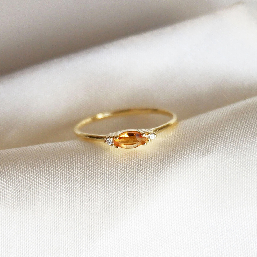 Multiple Sclerosis Minimal Oval Cut Ring