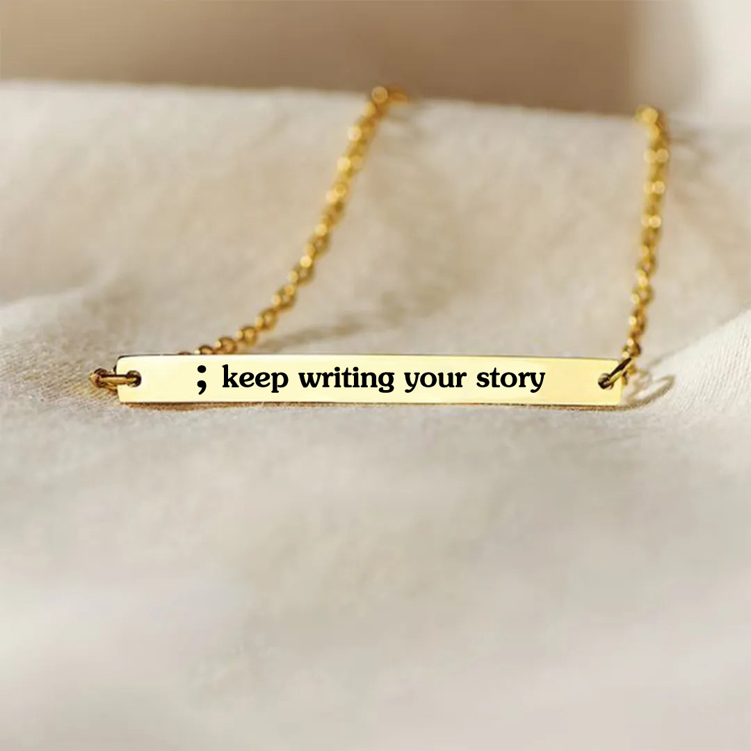 Suicide Prevention Awareness Engraved bracelet