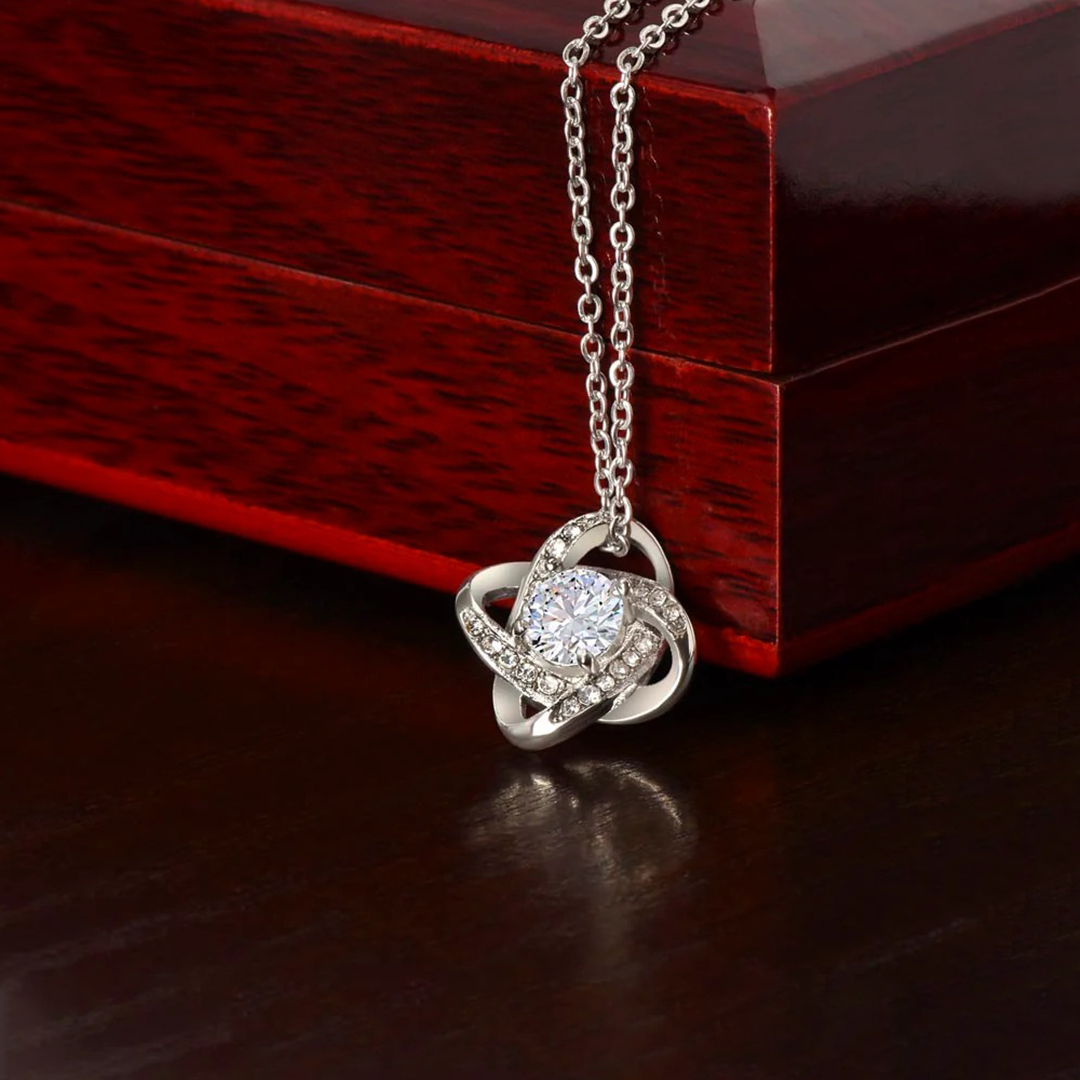 For Daughter-in-law - Forever Knot Necklace
