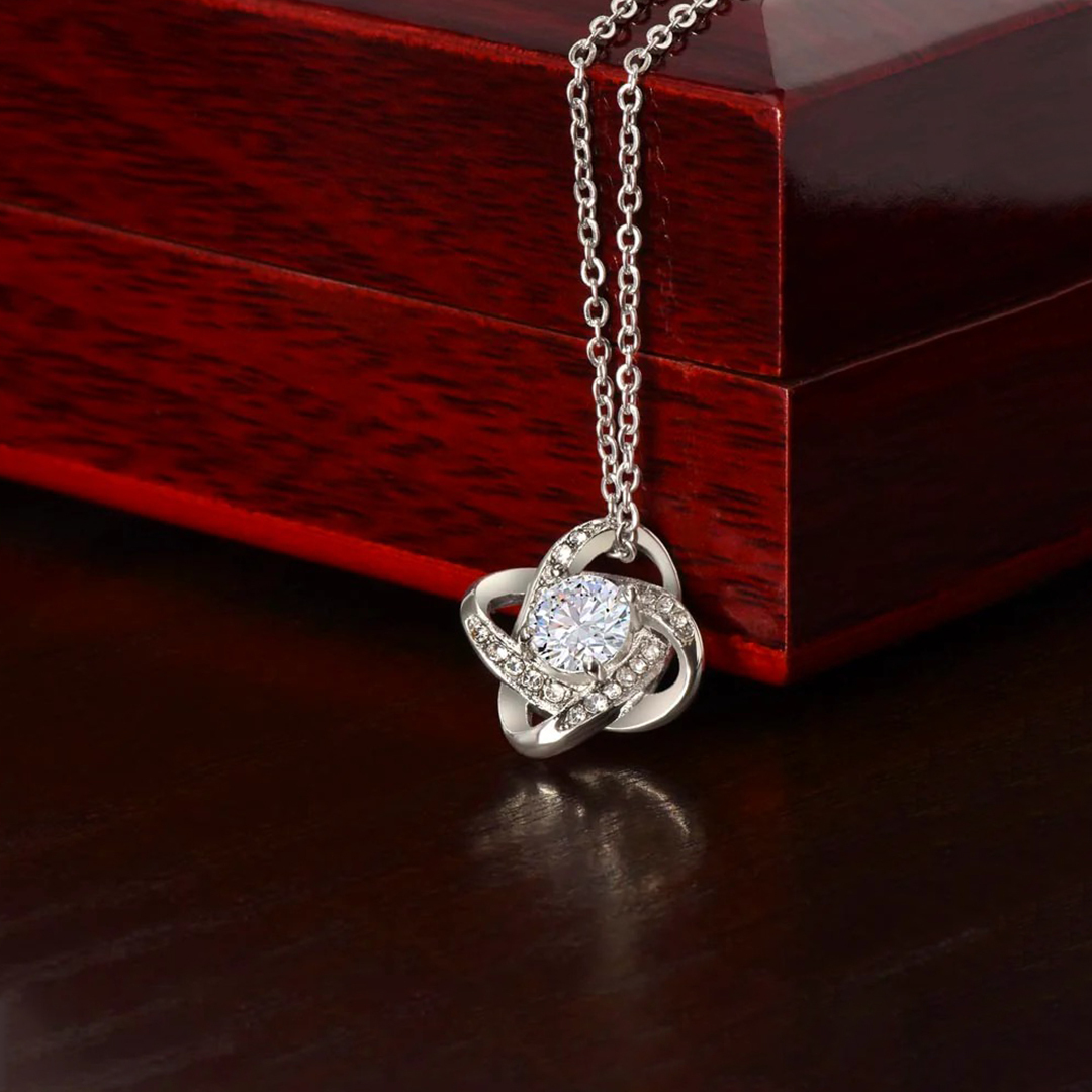For Daughter-in-law - Forever Knot Necklace