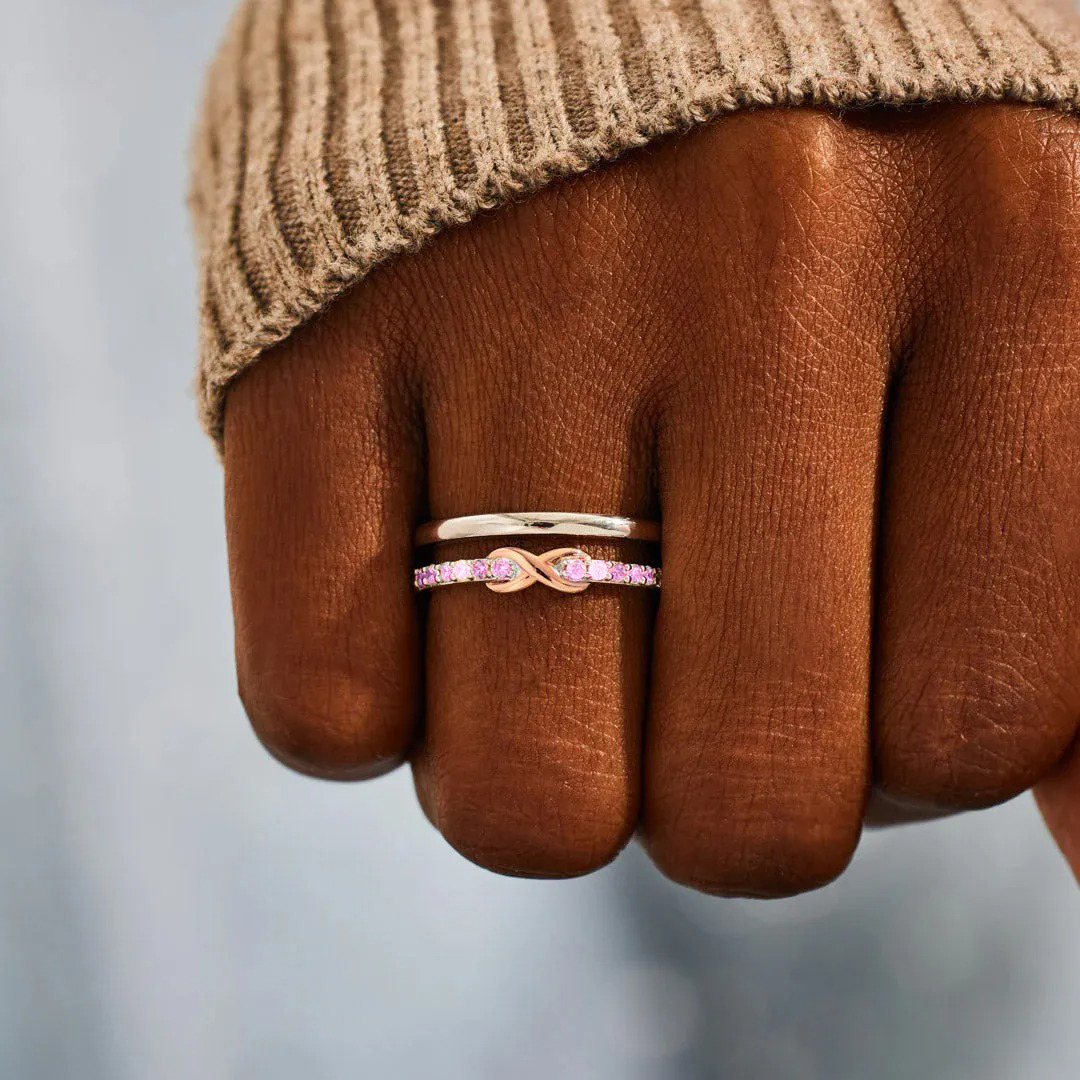 We Will Get Through Cancer Together Ring