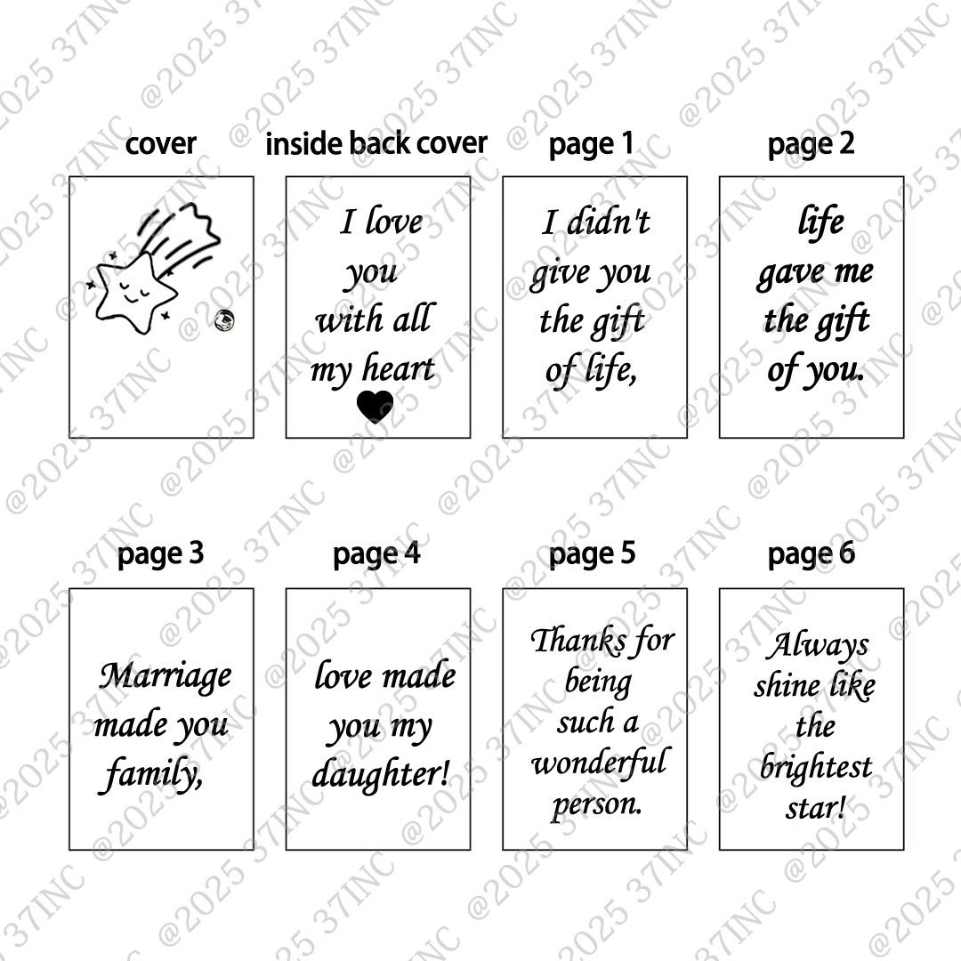 For Daughter-in-law - I Love You With All My Heart Book Necklace