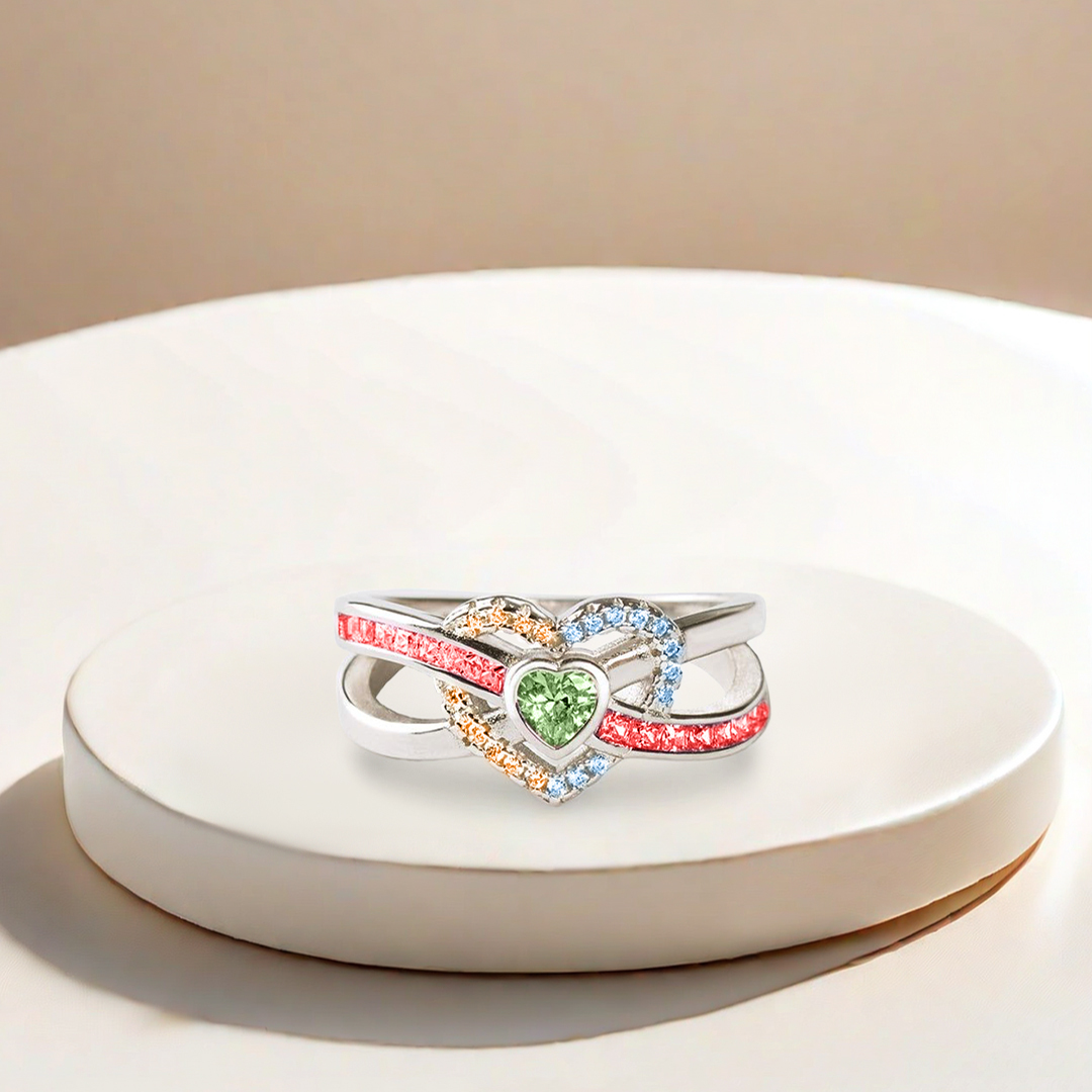 I WEAR MULTI-COLORED FOR MY STAR CHILD INFINITE LOVE RING