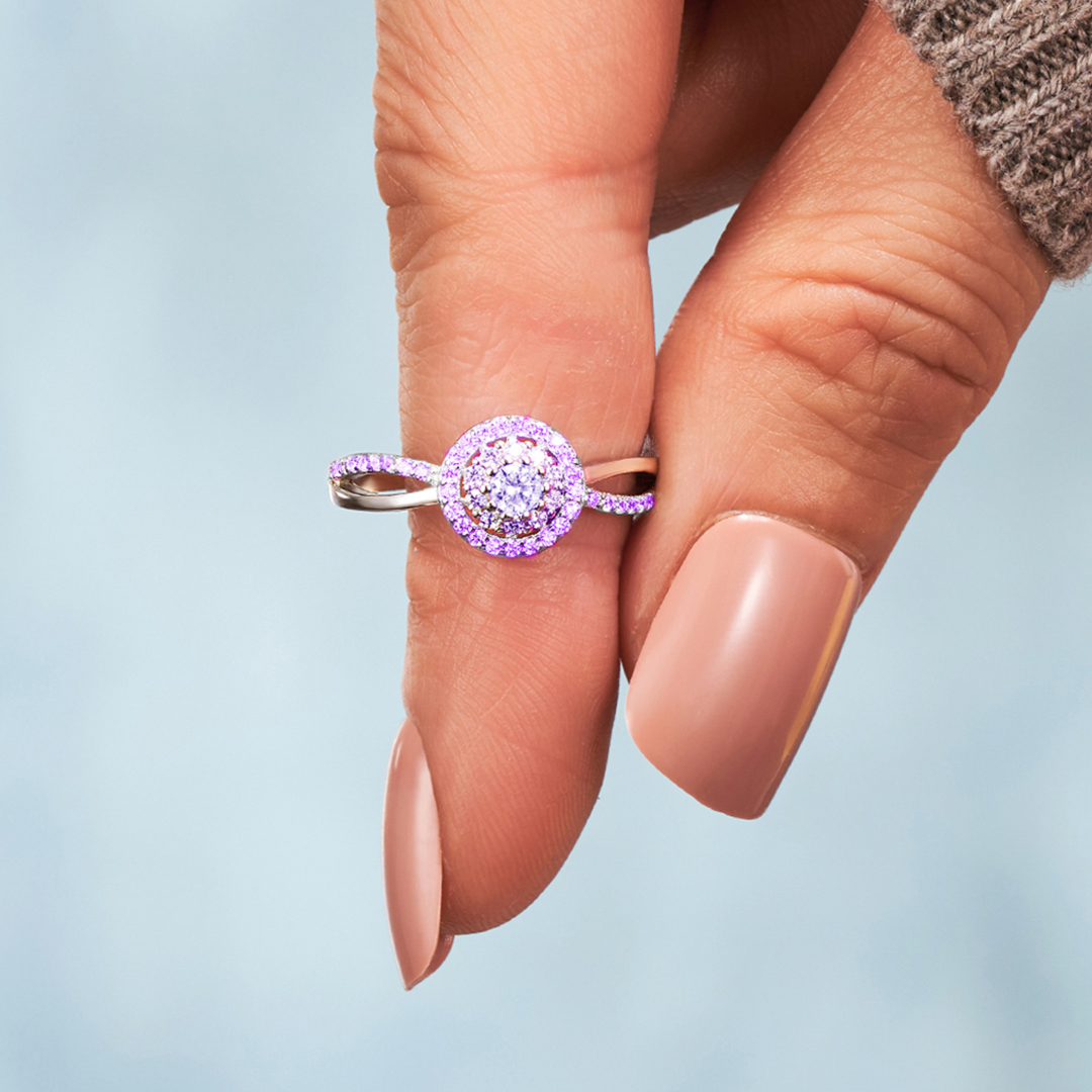 Alzheimer Dementia Awareness Circle Ring